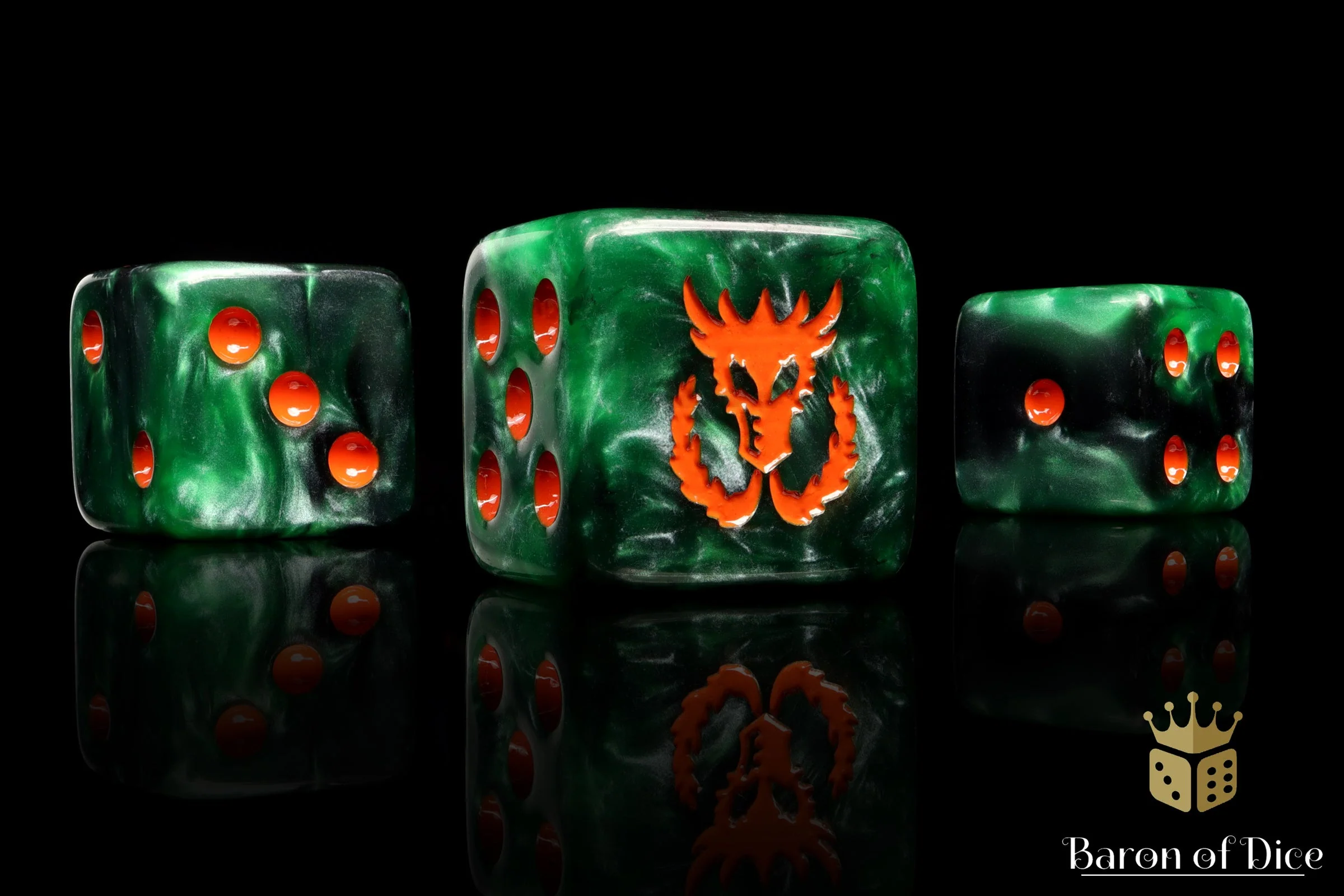 Flaming Drake 16Mm Dice - Image 2