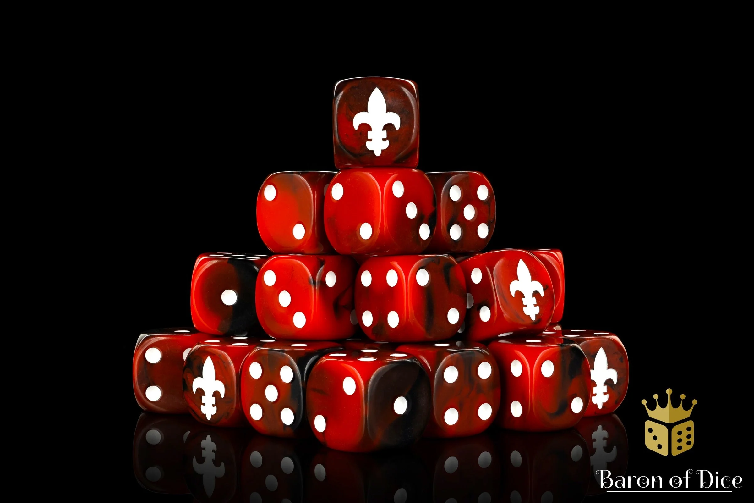 Fleur De Lis, Dice - Image 5