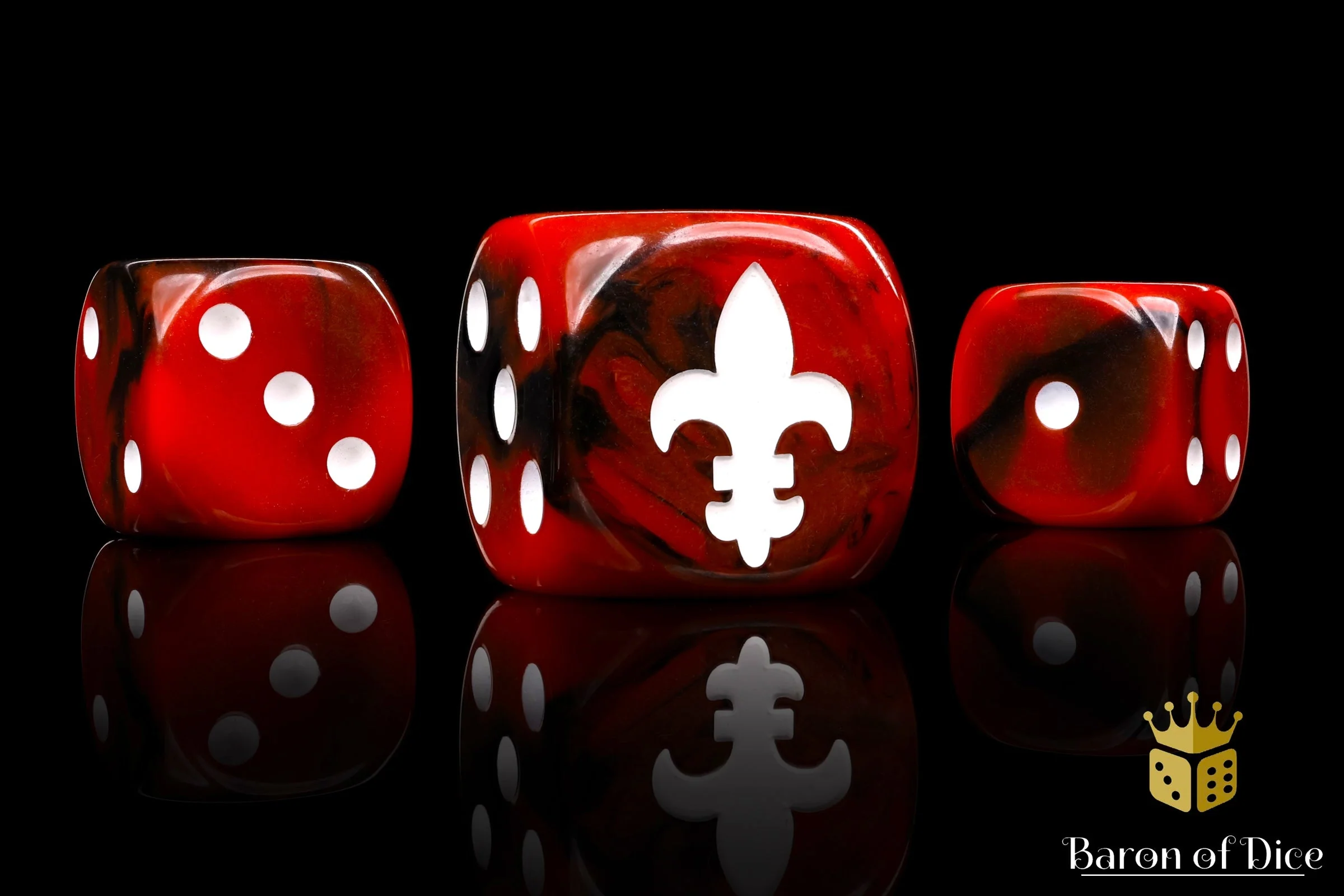 Fleur De Lis, Dice - Image 6