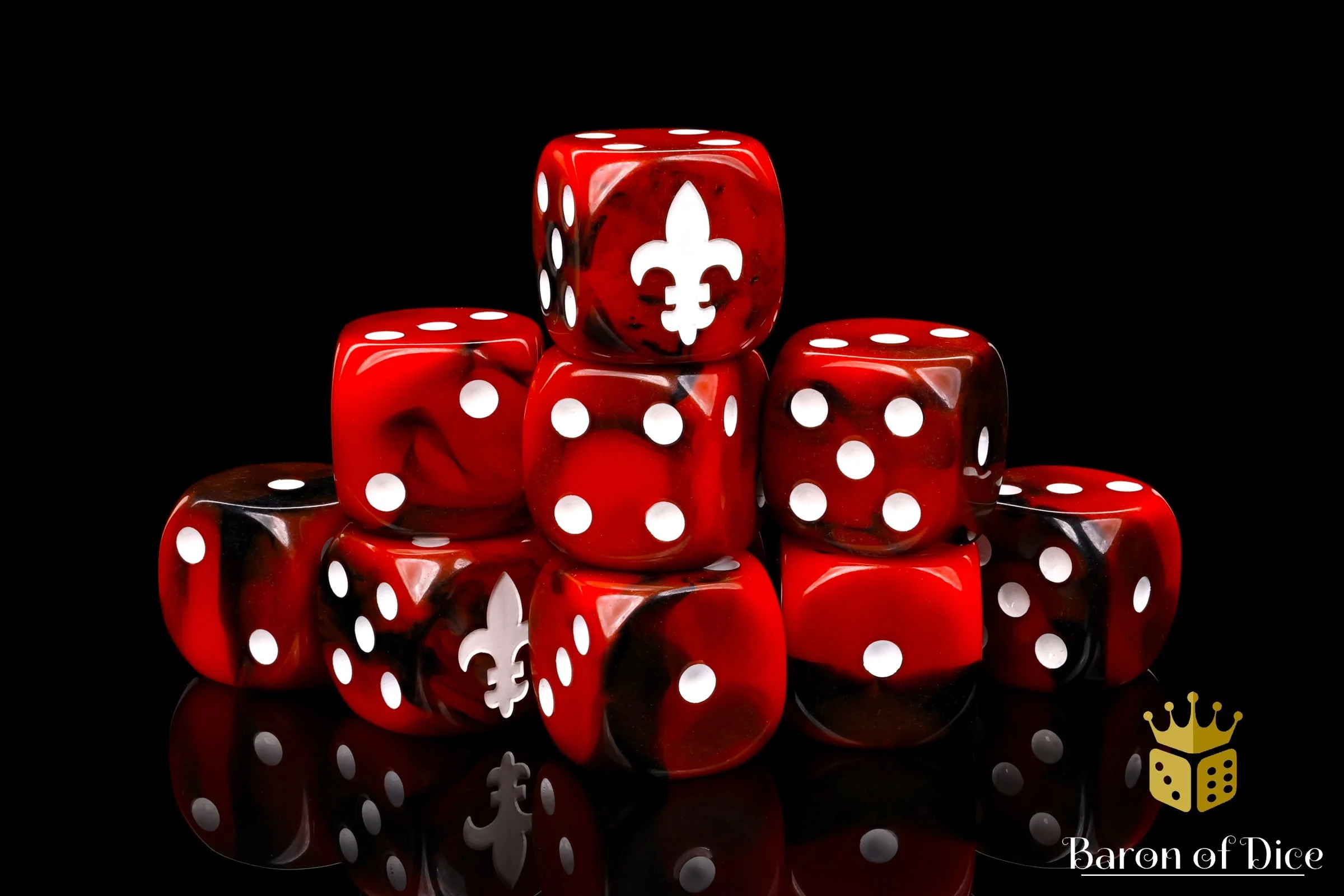 Fleur De Lis, Dice - Image 7