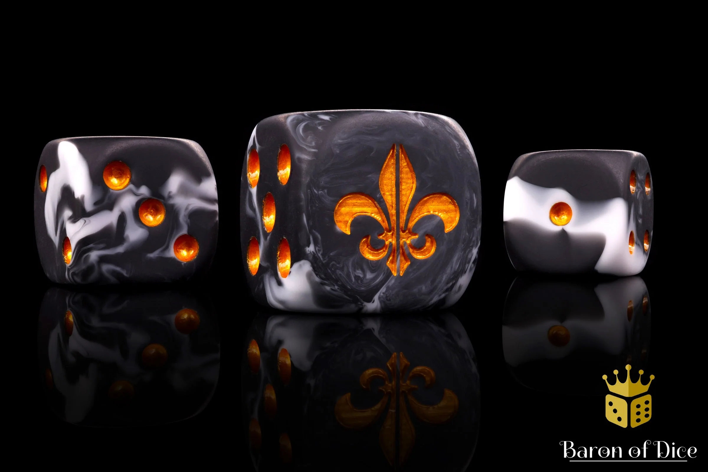 Fleur De Lis, Heritage, Dice - Image 5