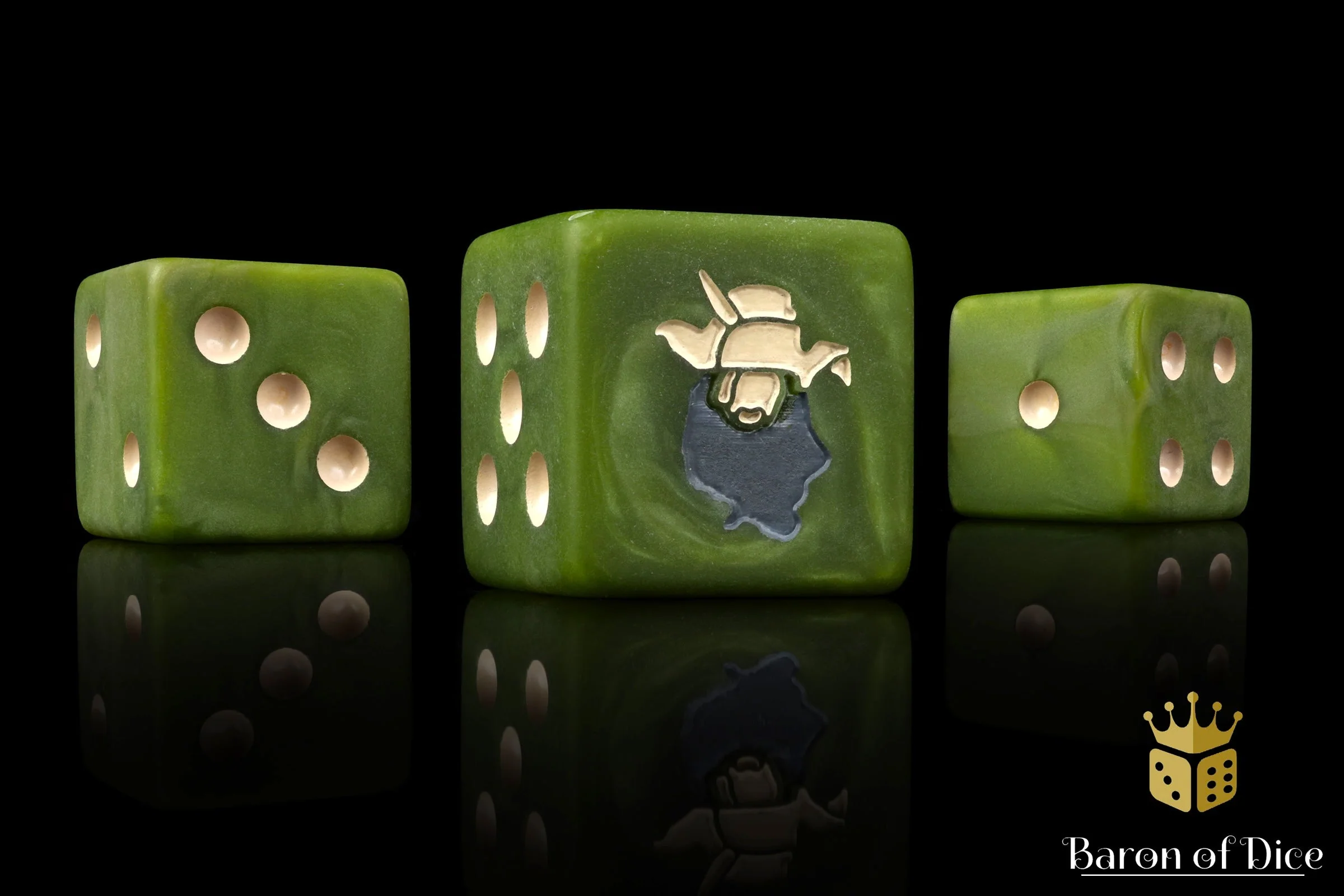 Forest Wizard, Square, 16Mm Dice - Image 4
