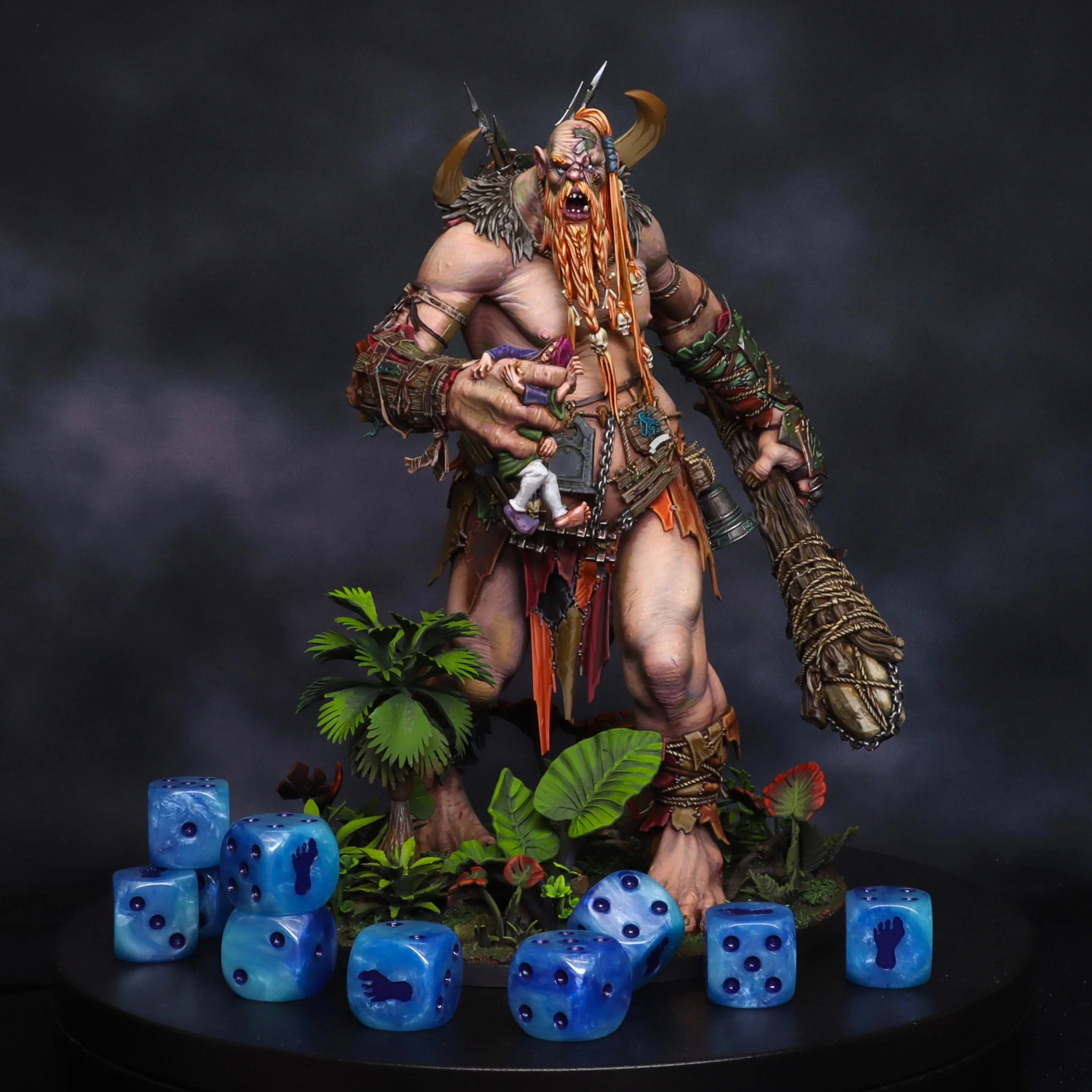Giant Footprint, Blue Frost, Dice - Image 3