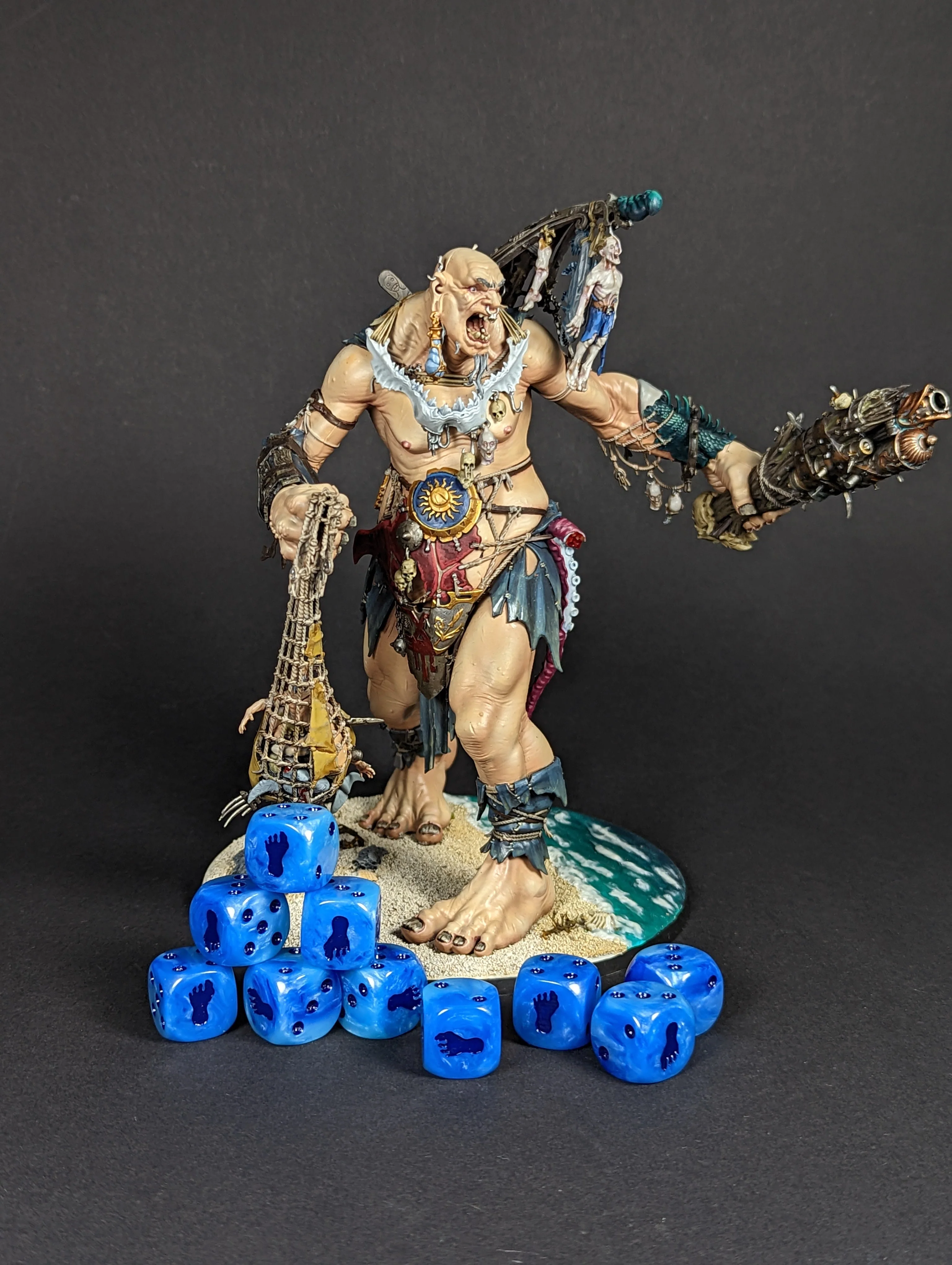 Giant Footprint, Blue Frost, Dice - Image 5
