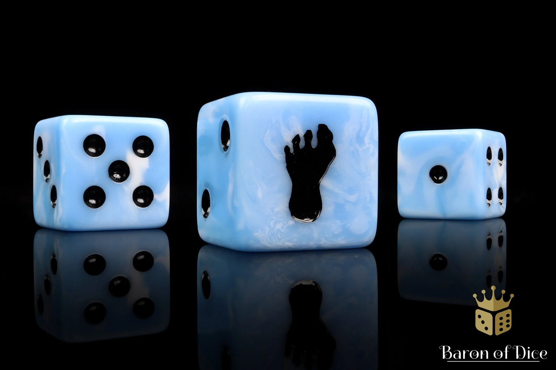 Giant Footprint, Blue Frost, Dice - Image 6
