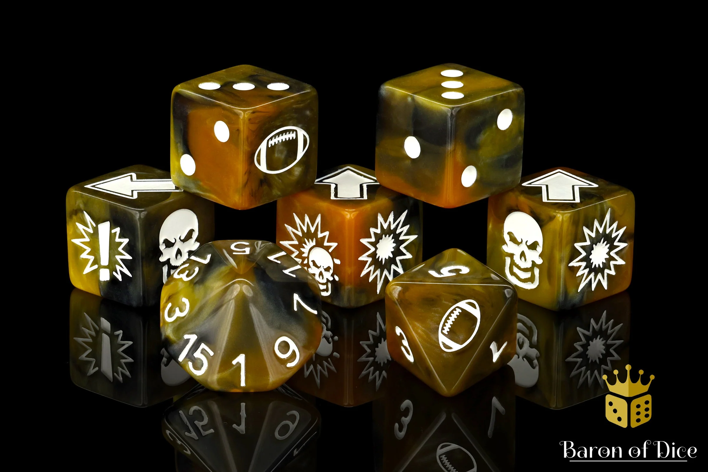 Glorious Ale, Football Dice Sets - Image 8