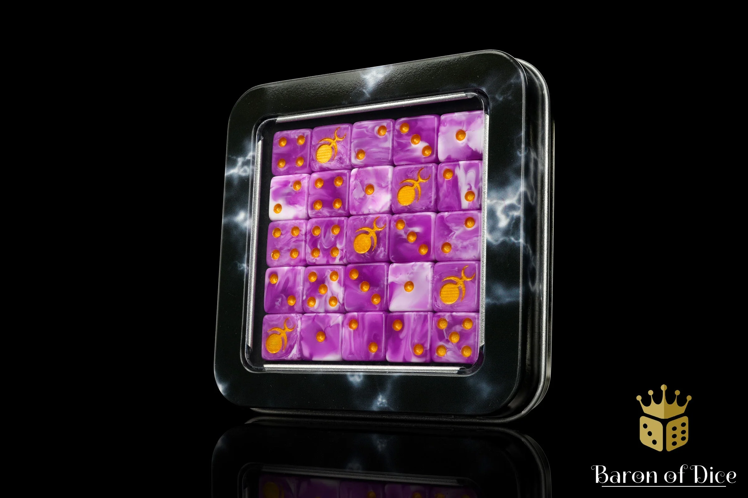 Gluttony, Gold Inlay, Dice - Image 4