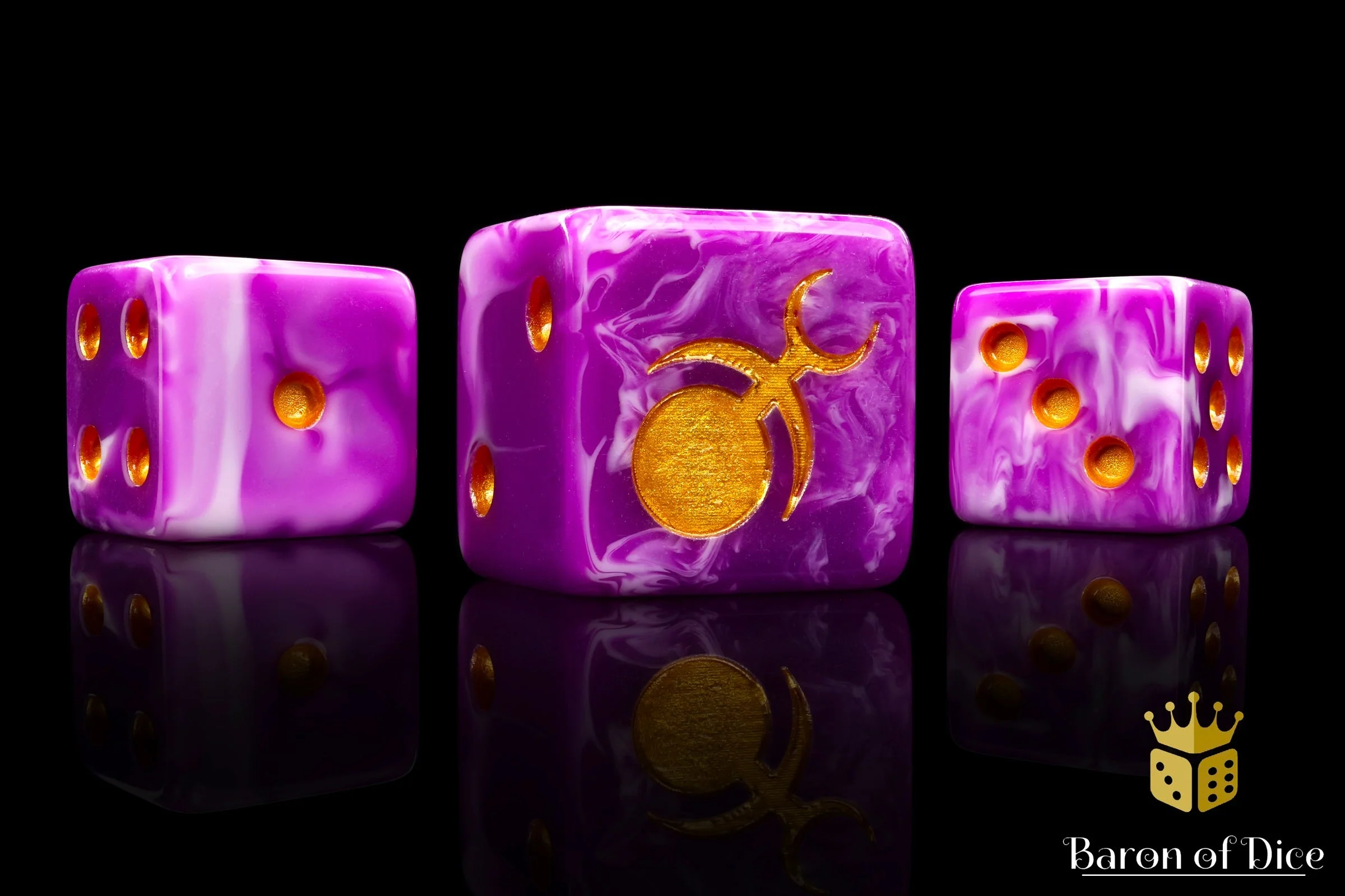 Gluttony, Gold Inlay, Dice - Image 7