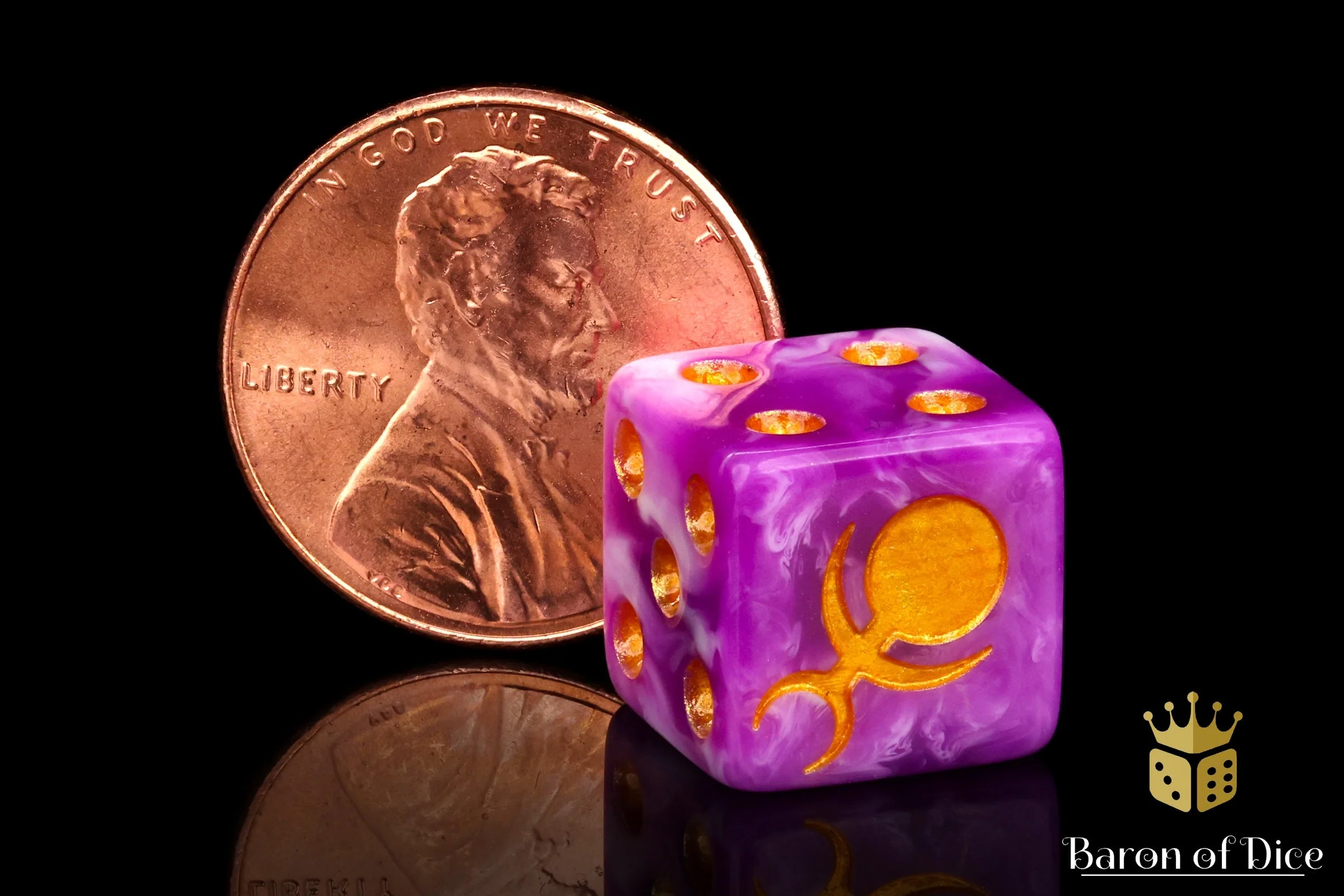 Gluttony, Gold Inlay, Dice - Image 9