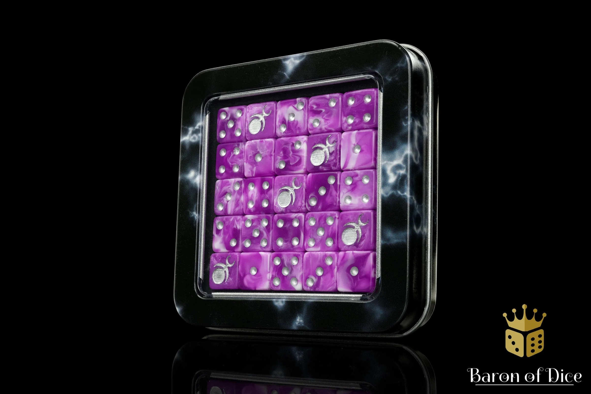 Gluttony, Silver Inlay, Dice - Image 4
