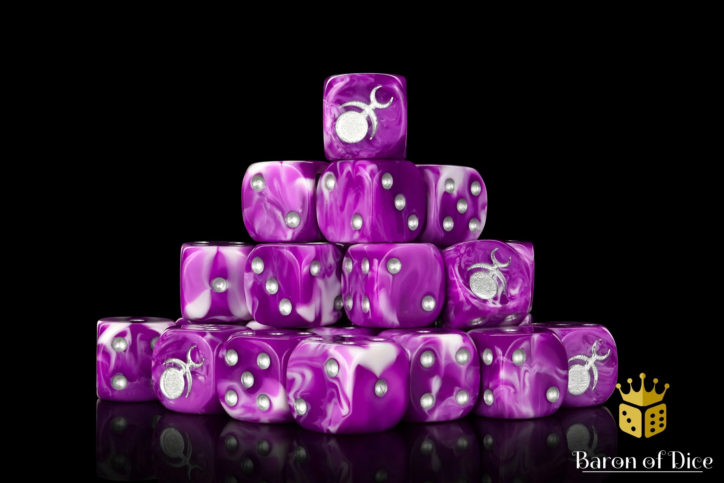 Gluttony, Silver Inlay, Dice - Image 5