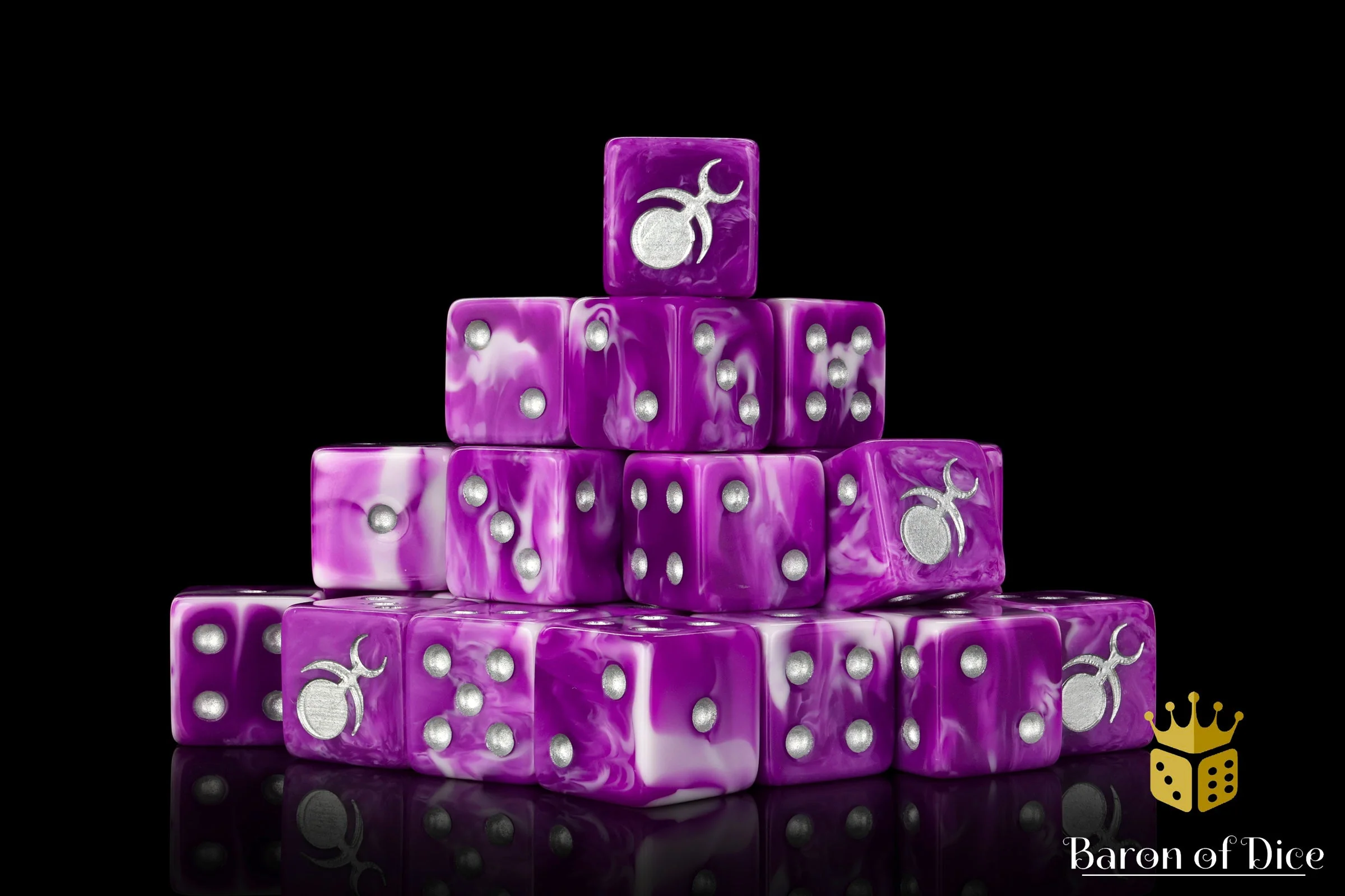 Gluttony, Silver Inlay, Dice - Image 6
