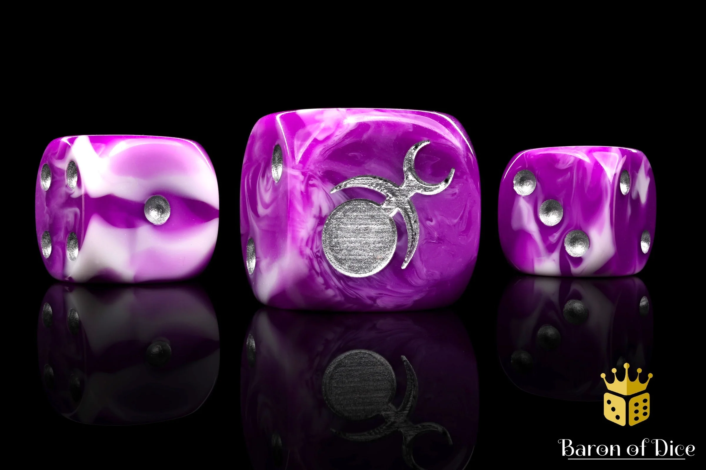 Gluttony, Silver Inlay, Dice - Image 7