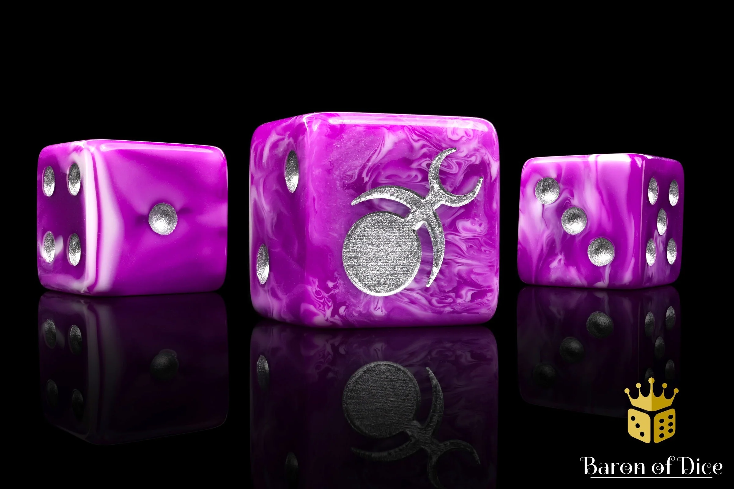 Gluttony, Silver Inlay, Dice - Image 8