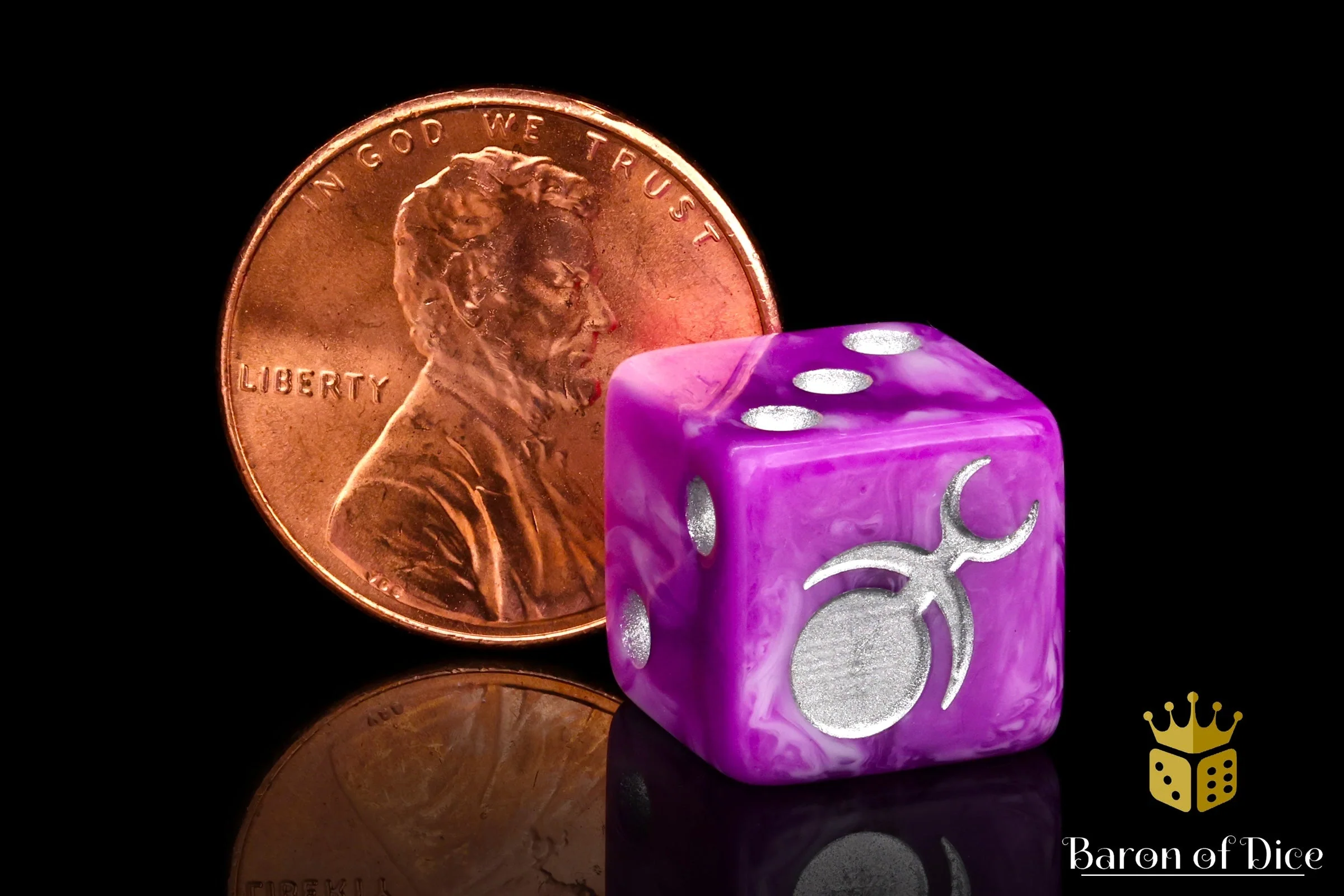 Gluttony, Silver Inlay, Dice - Image 9