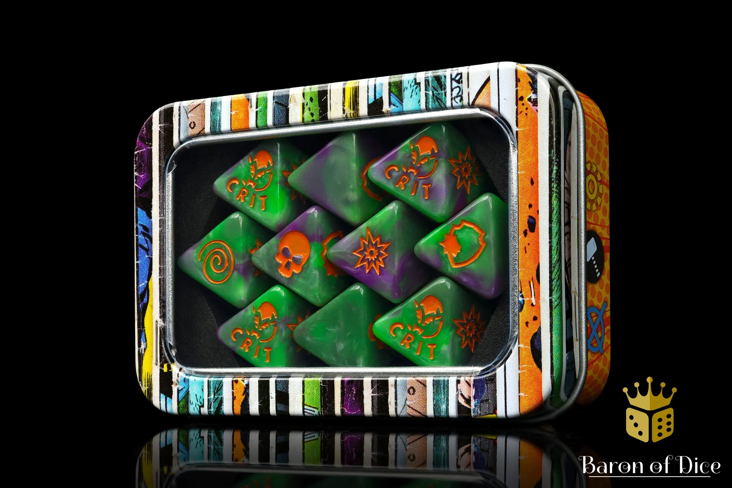 Goblin King D8 Dice Set - Image 3