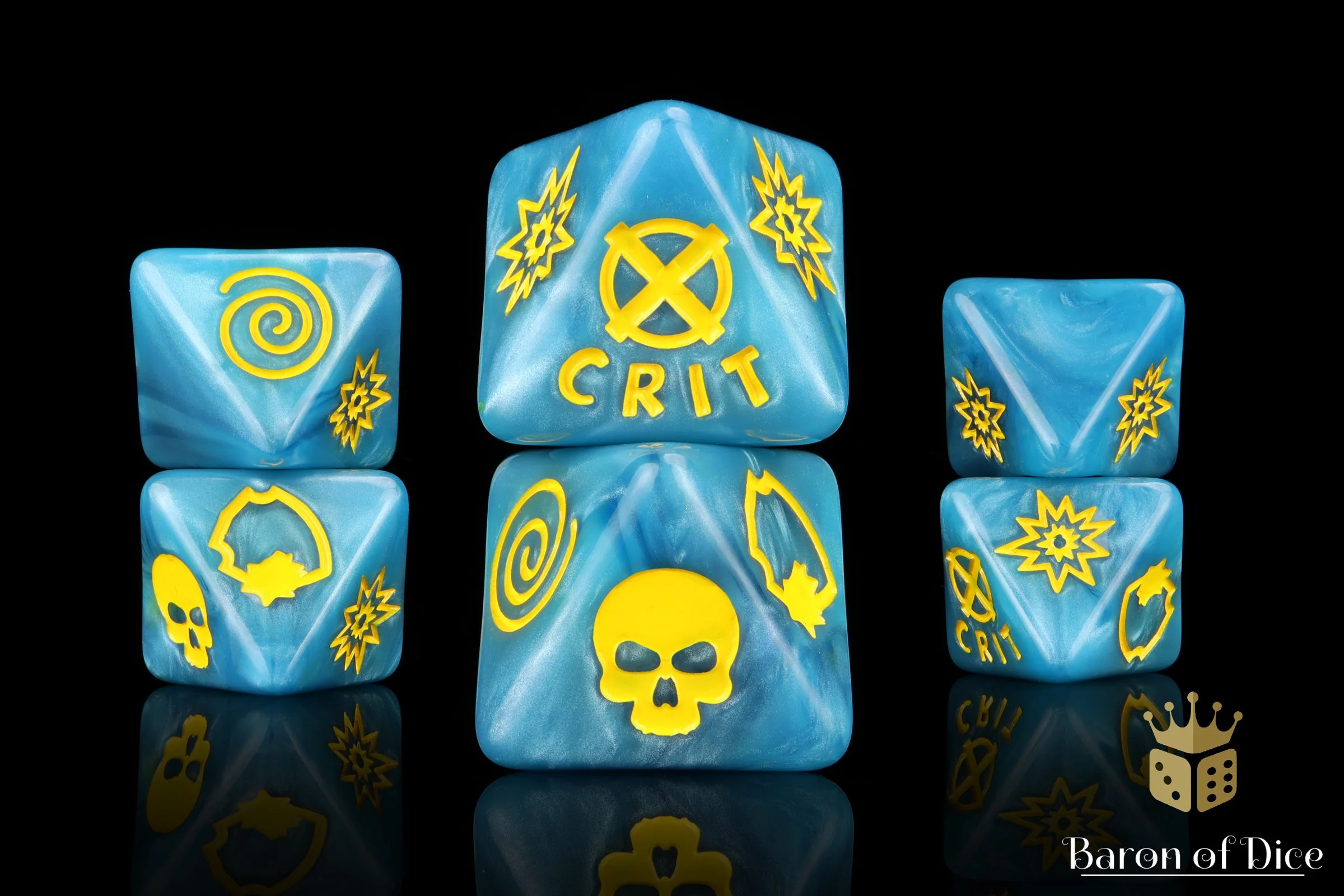 Heroic Mutants D8 Dice Set - Image 2