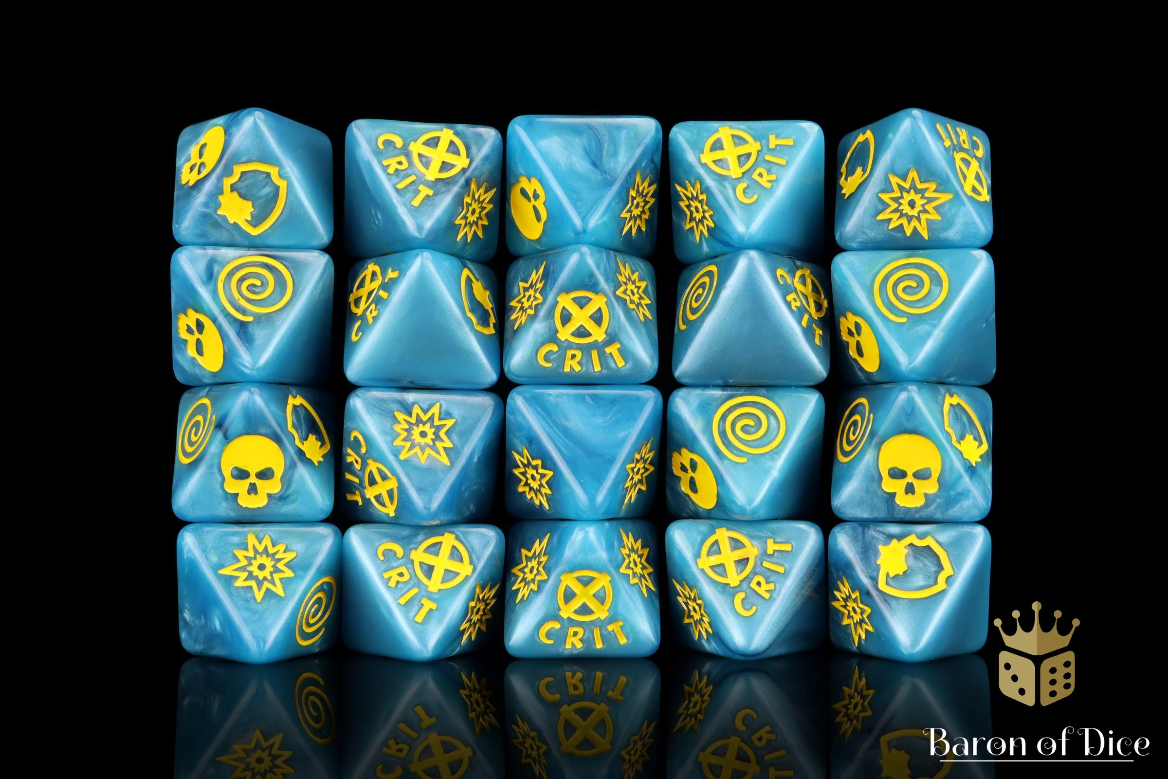 Heroic Mutants D8 Dice Set - Image 3