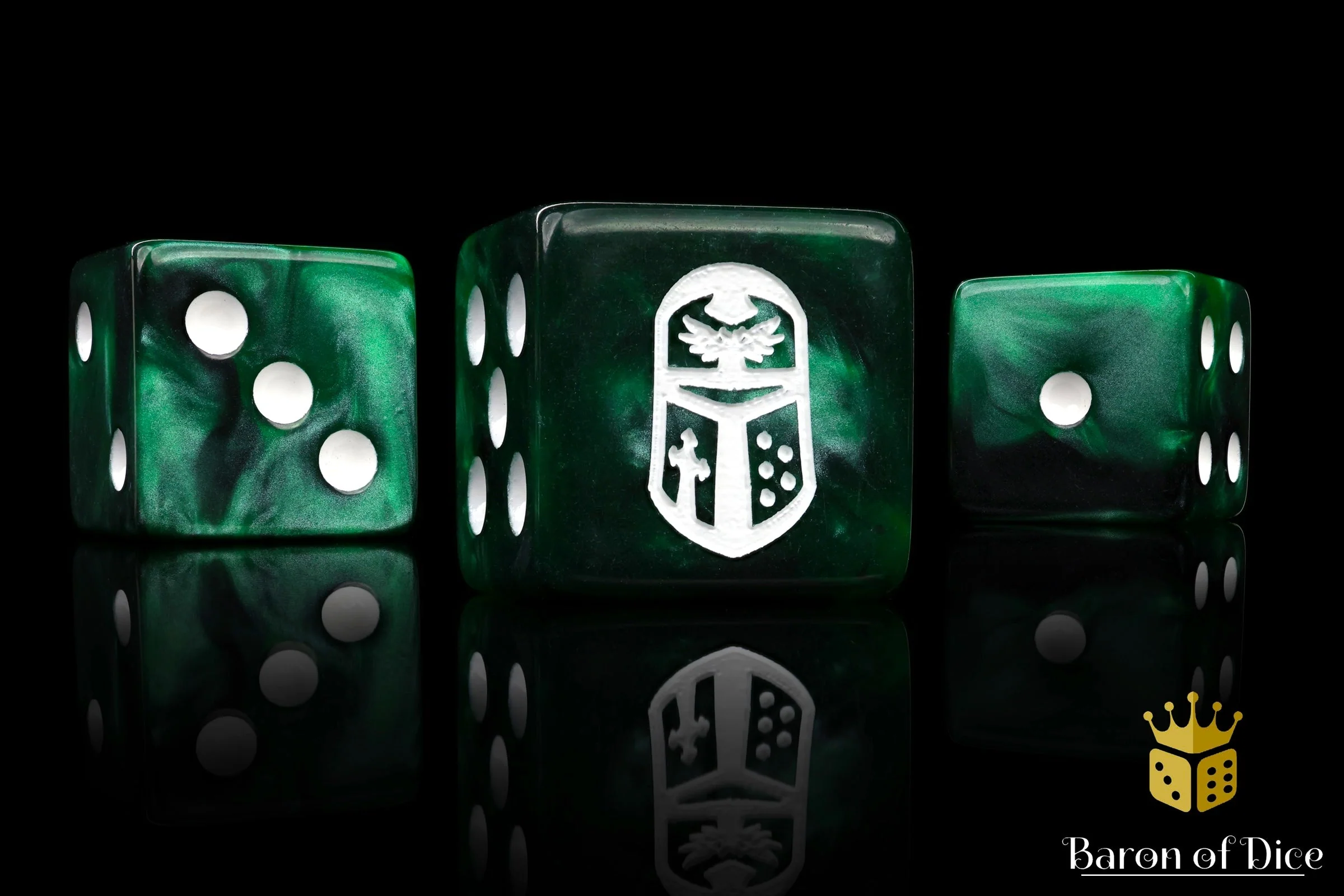 Imperial Helm 16Mm Dice - Green - Image 7