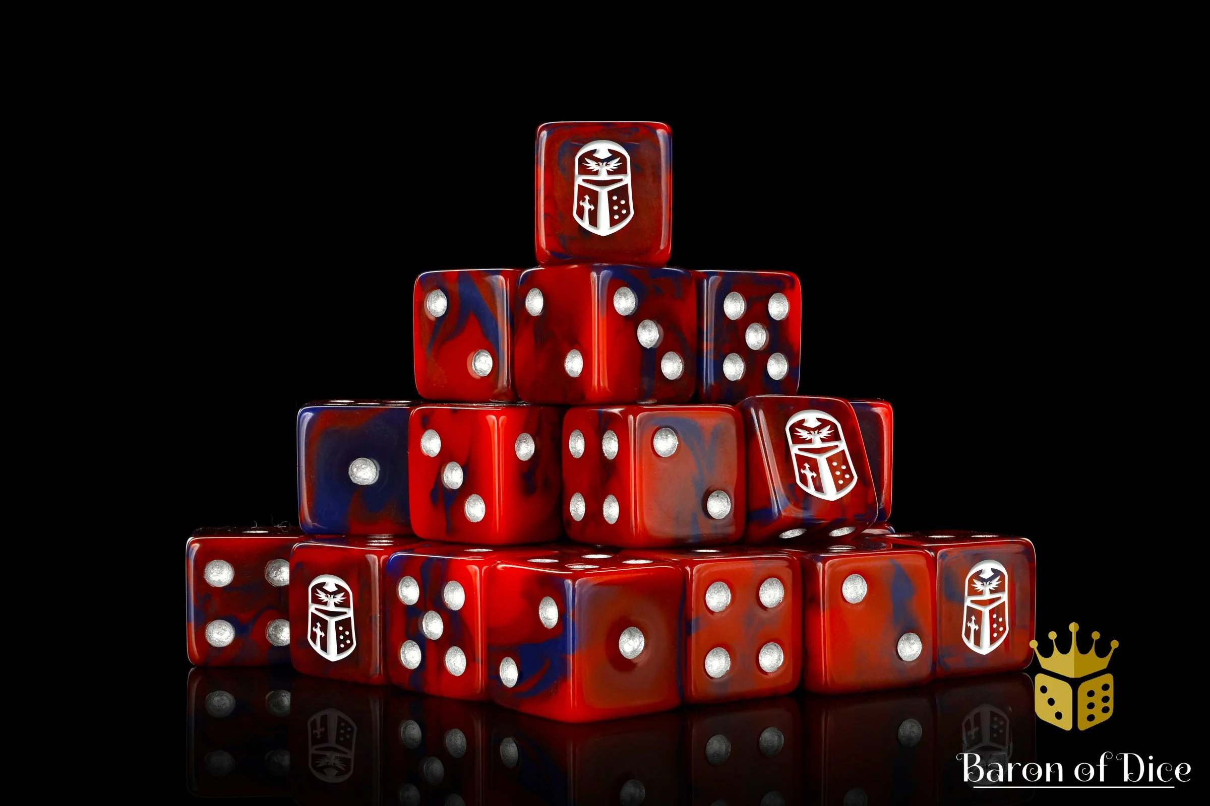 Imperial Helm, Red, Dice - Image 4