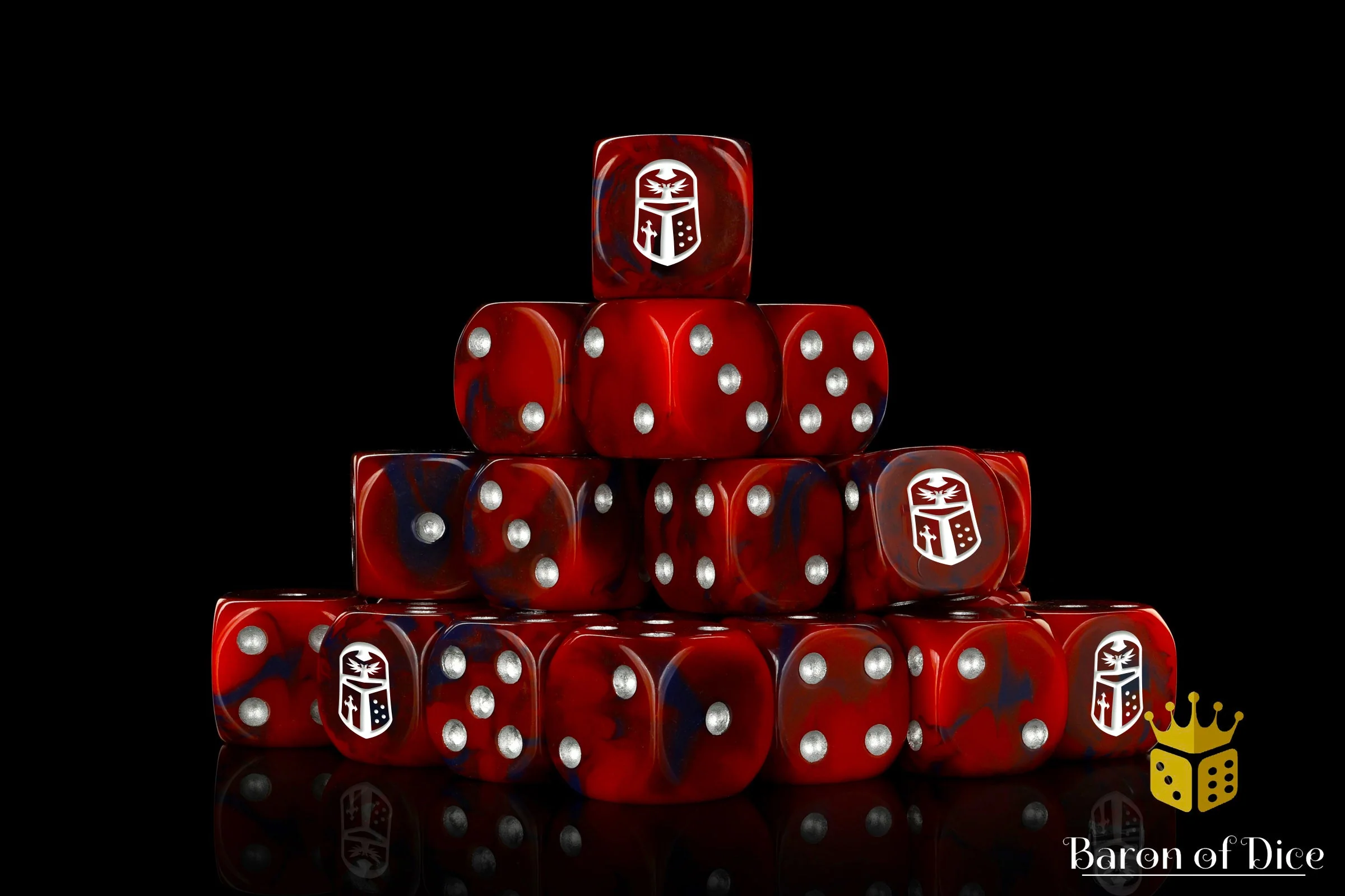 Imperial Helm, Red, Dice - Image 5
