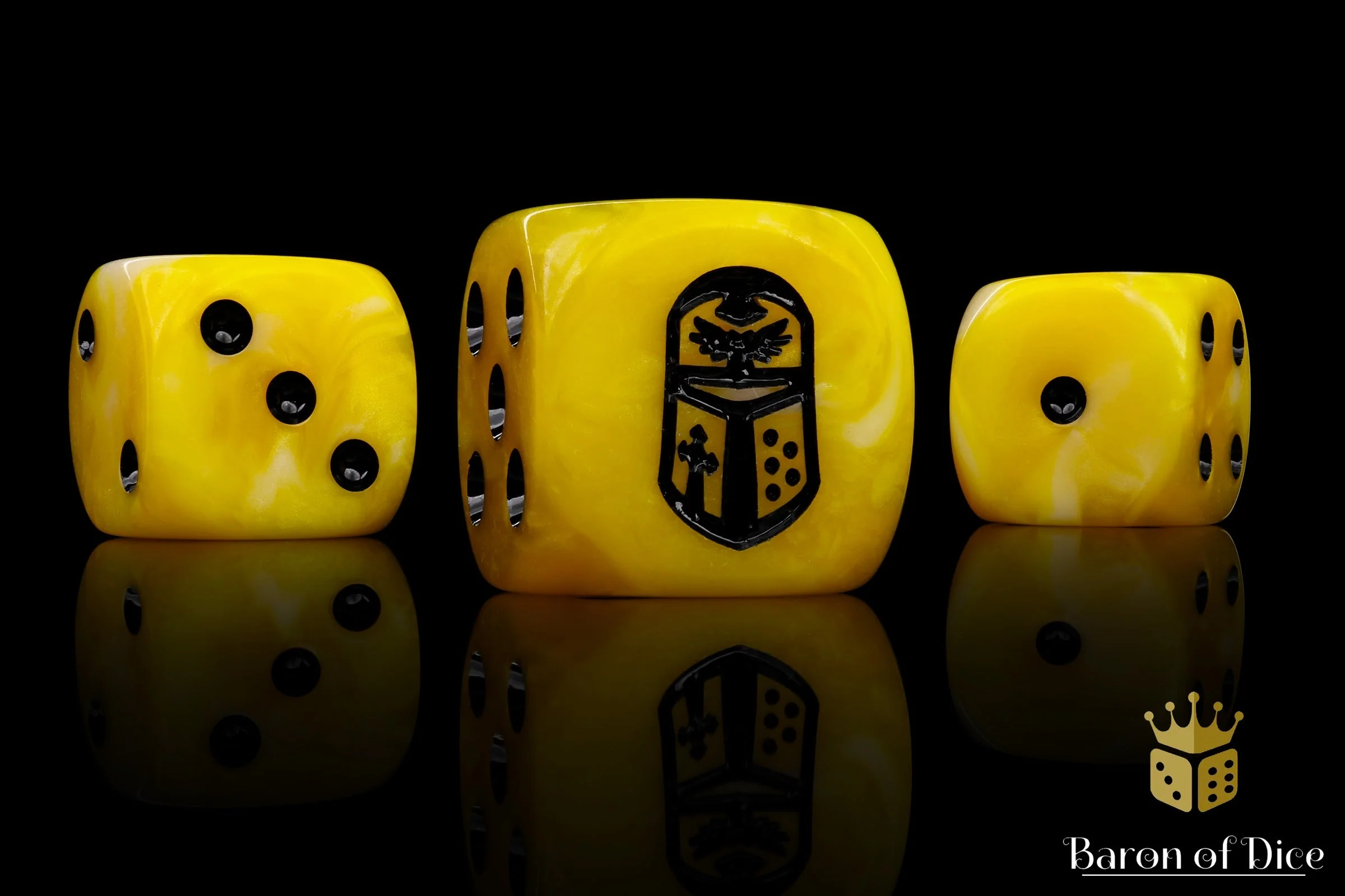 Imperial Helm, Yellow, Dice - Image 6