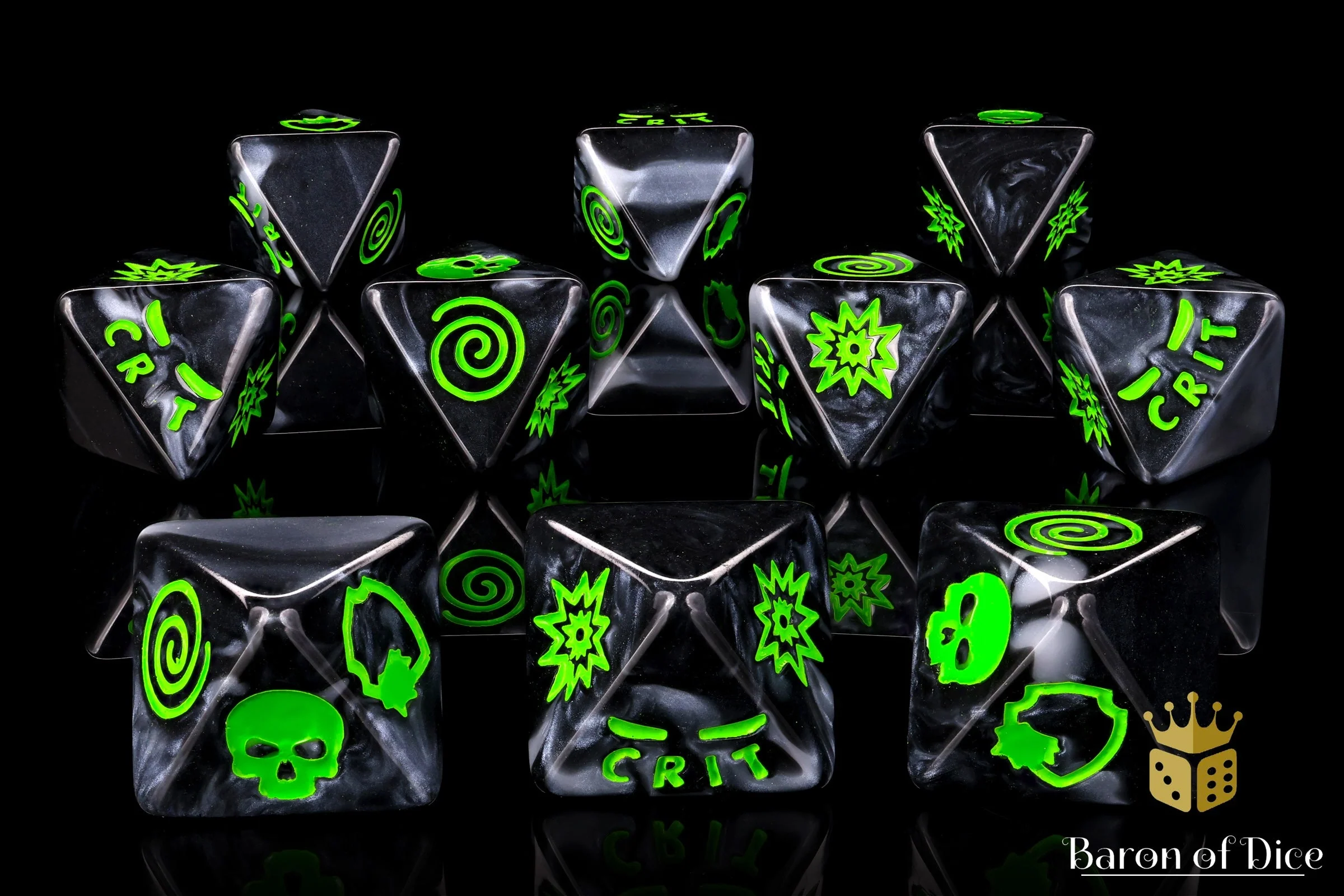 Infamous Podcast - Doom D8 Dice Set - Image 2