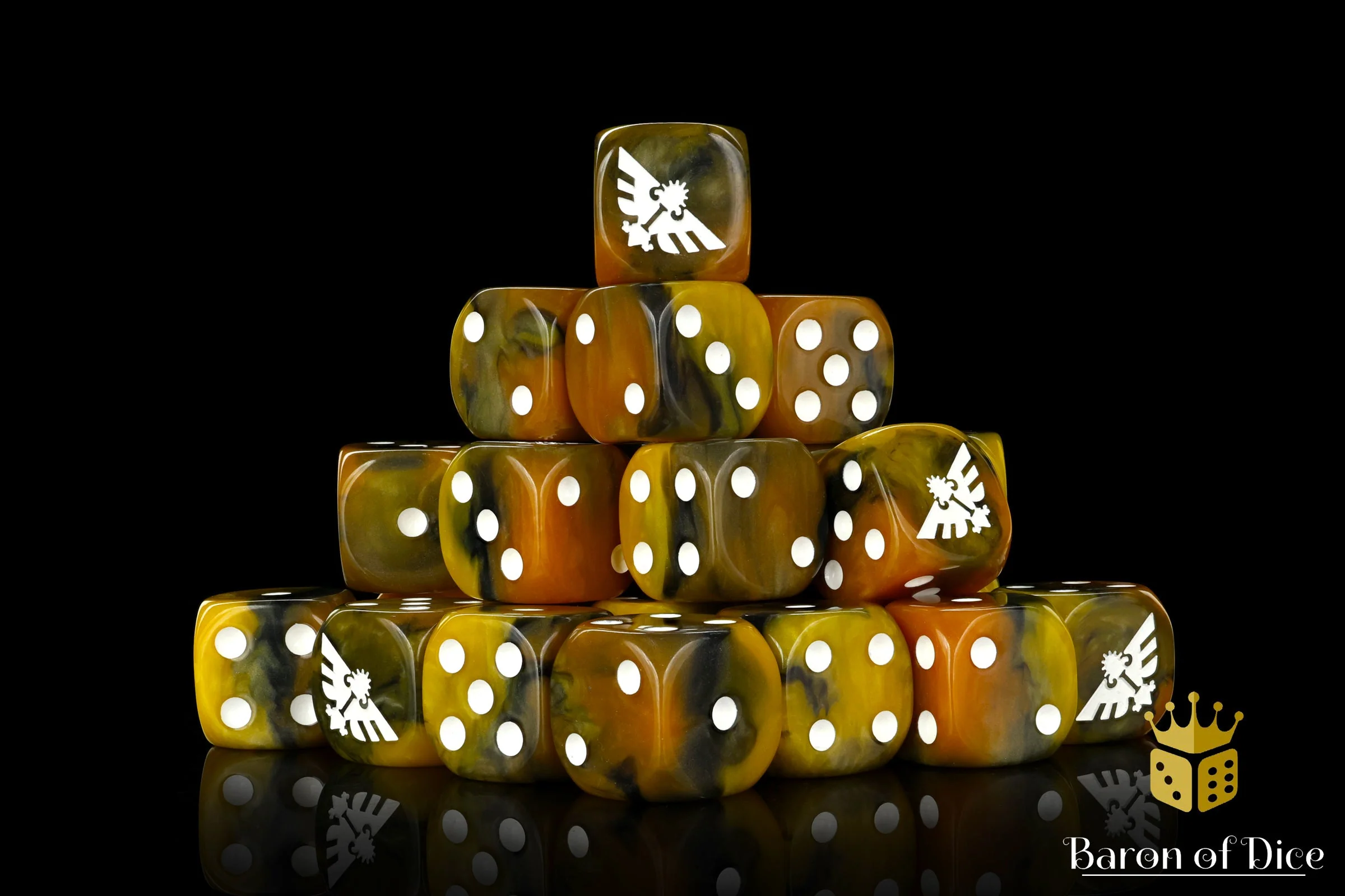 Inquisition Gold 16Mm Dice - Image 6