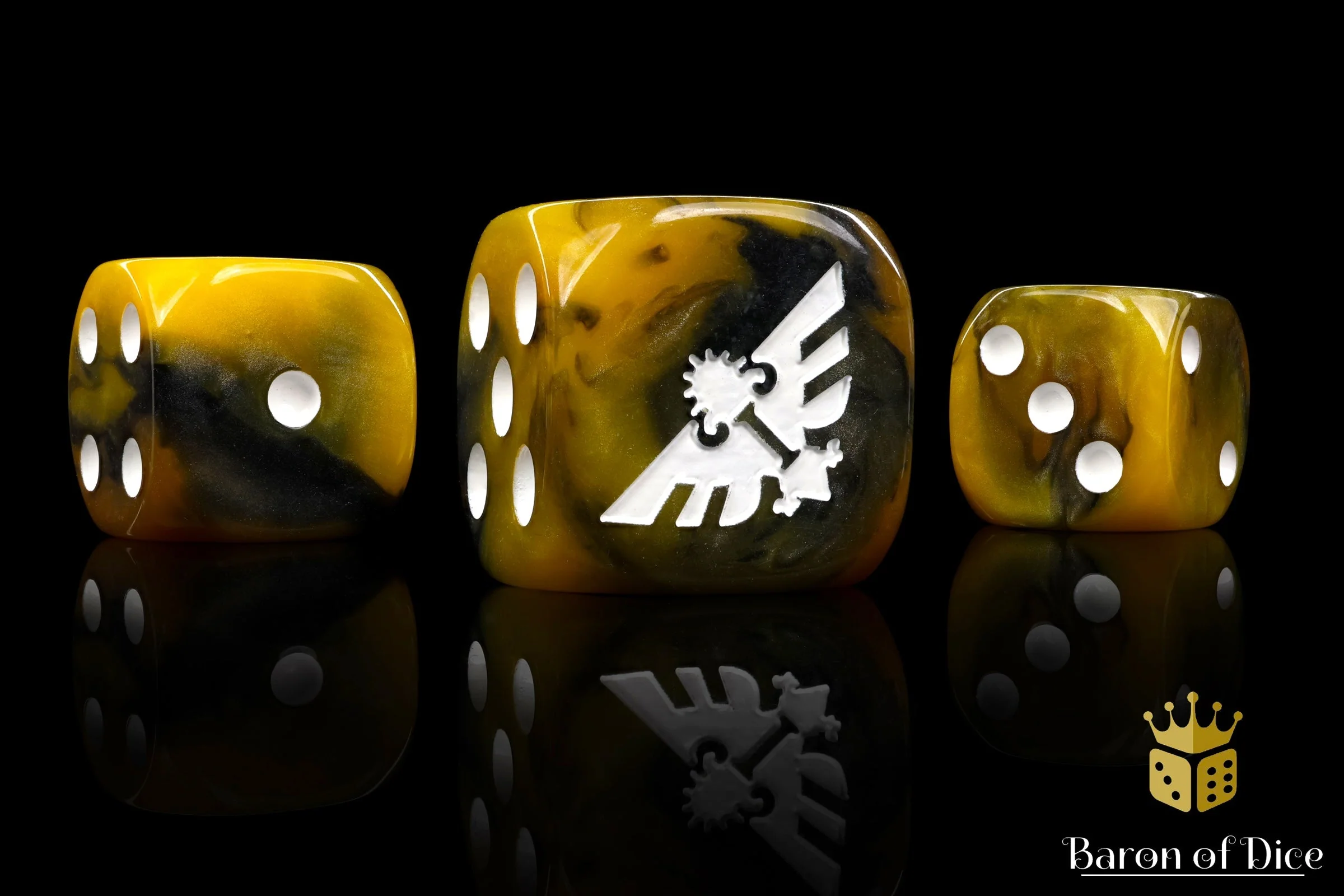 Inquisition Gold 16Mm Dice - Image 7