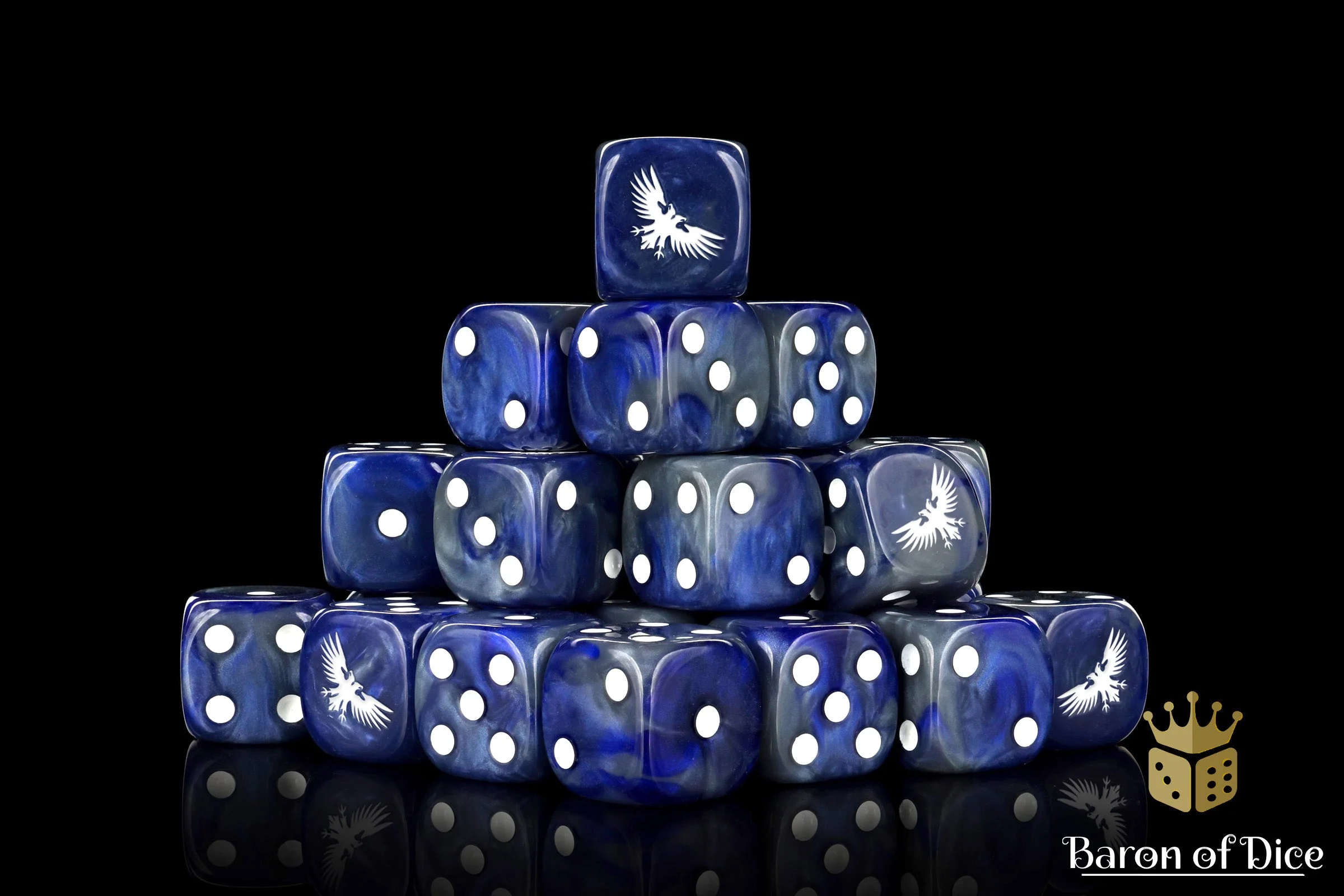 Inquisition Silver 16Mm Dice - Image 4
