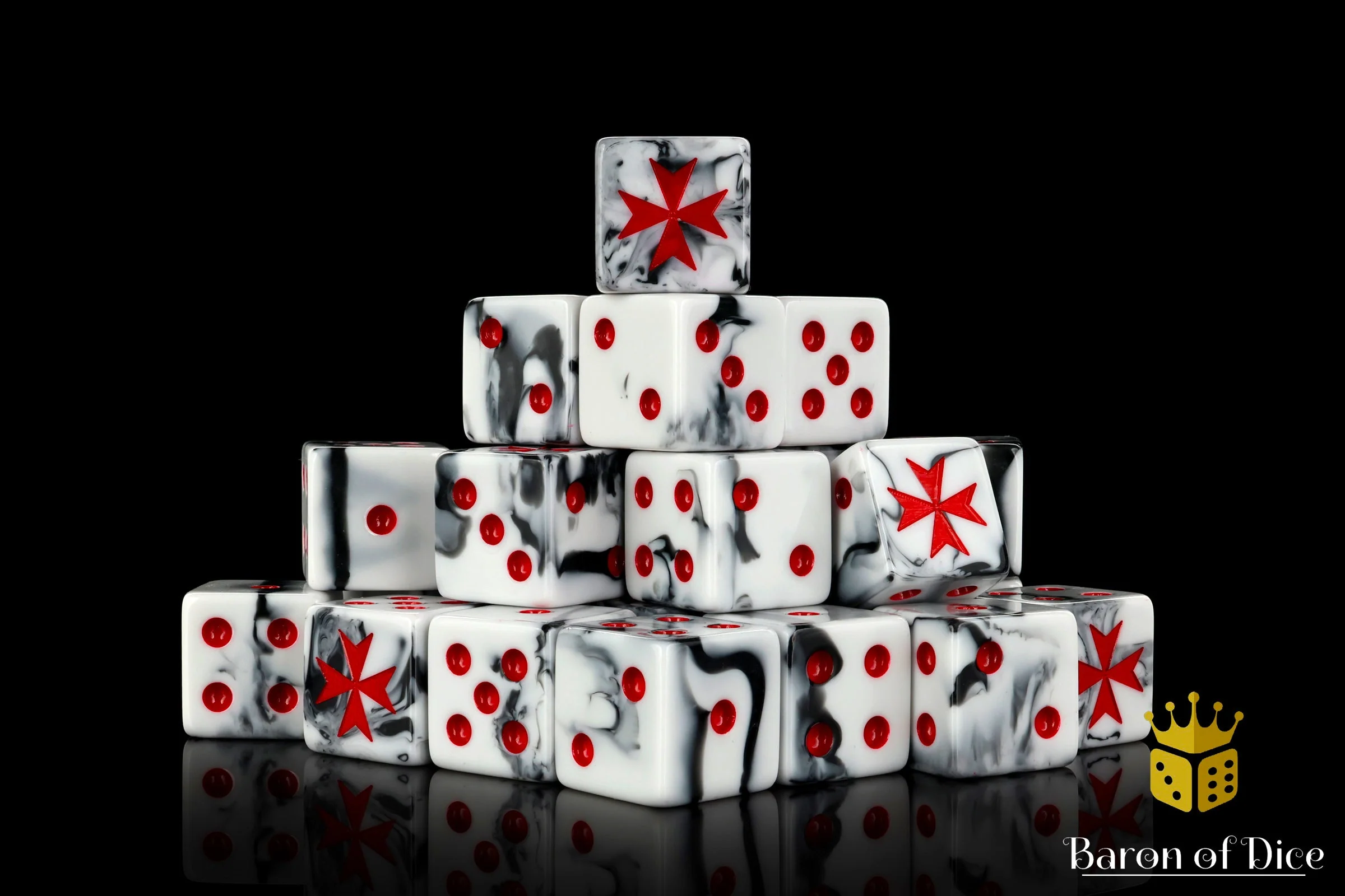 Knight Templar, Red, Dice - Image 5
