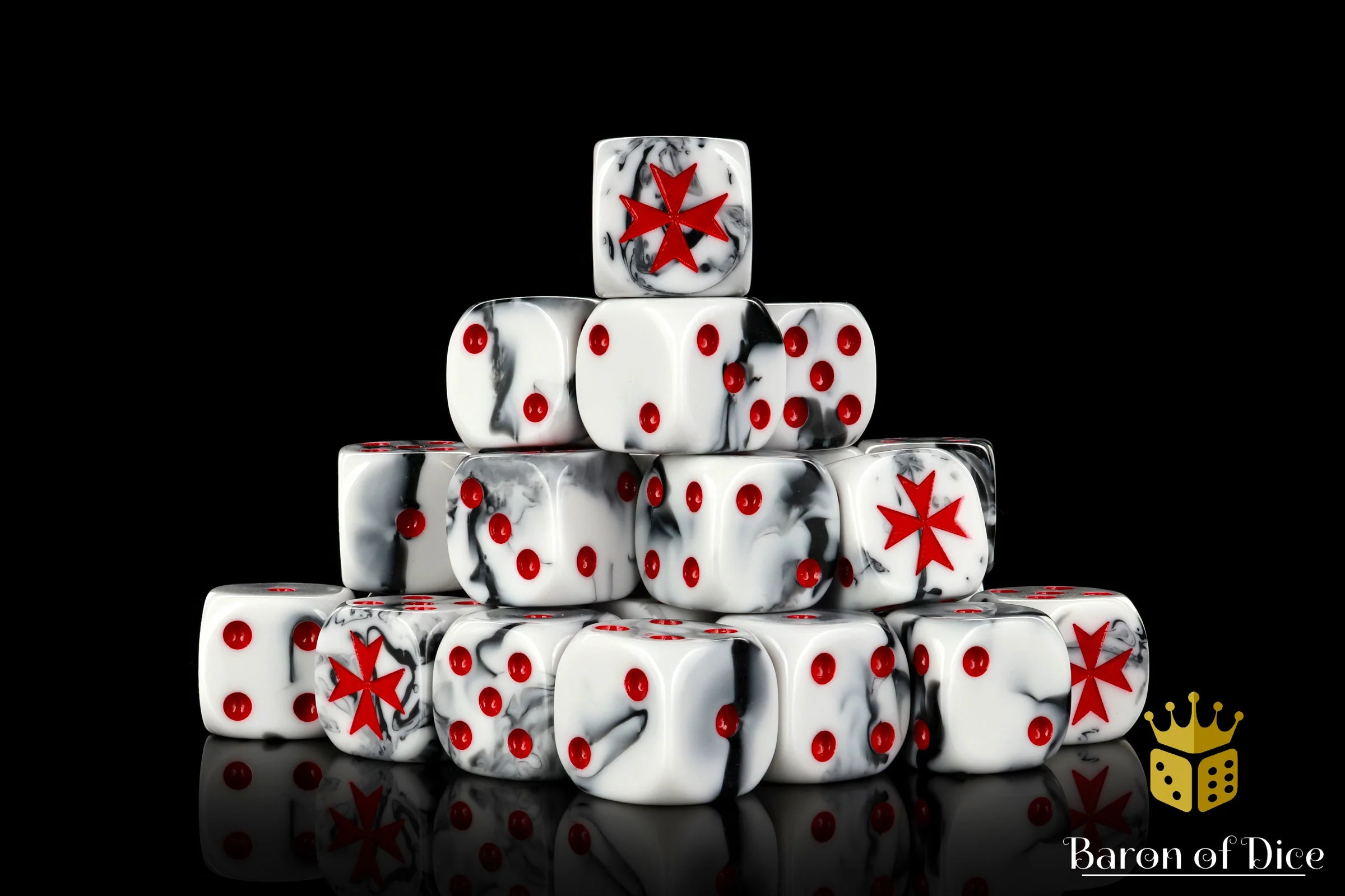 Knight Templar, Red, Dice - Image 6