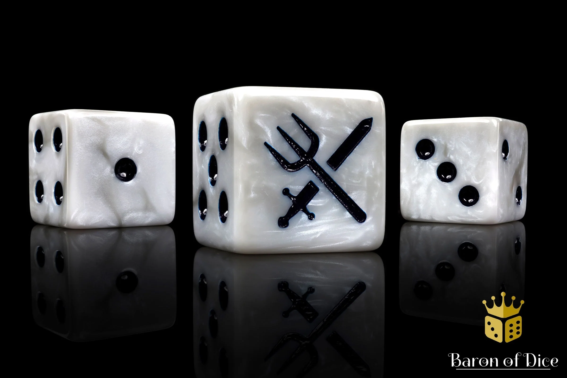 Lake Militia, Square 16Mm Dice - Image 5