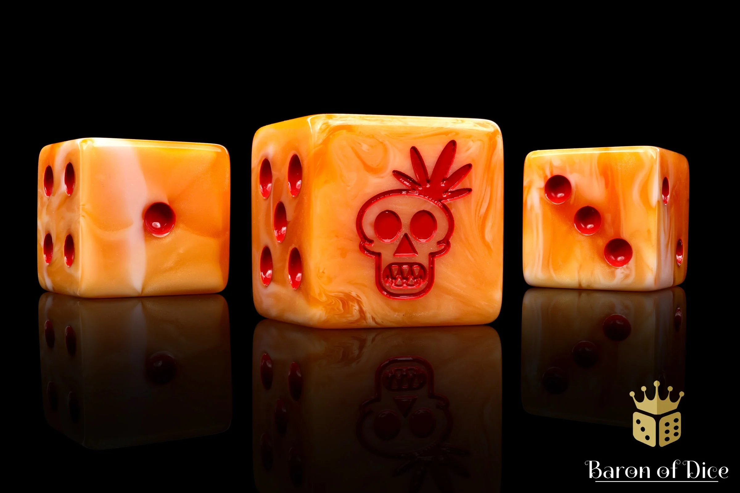 Mayan Skull, Officially Licensed Mythic Earth 16Mm Dice - Image 5