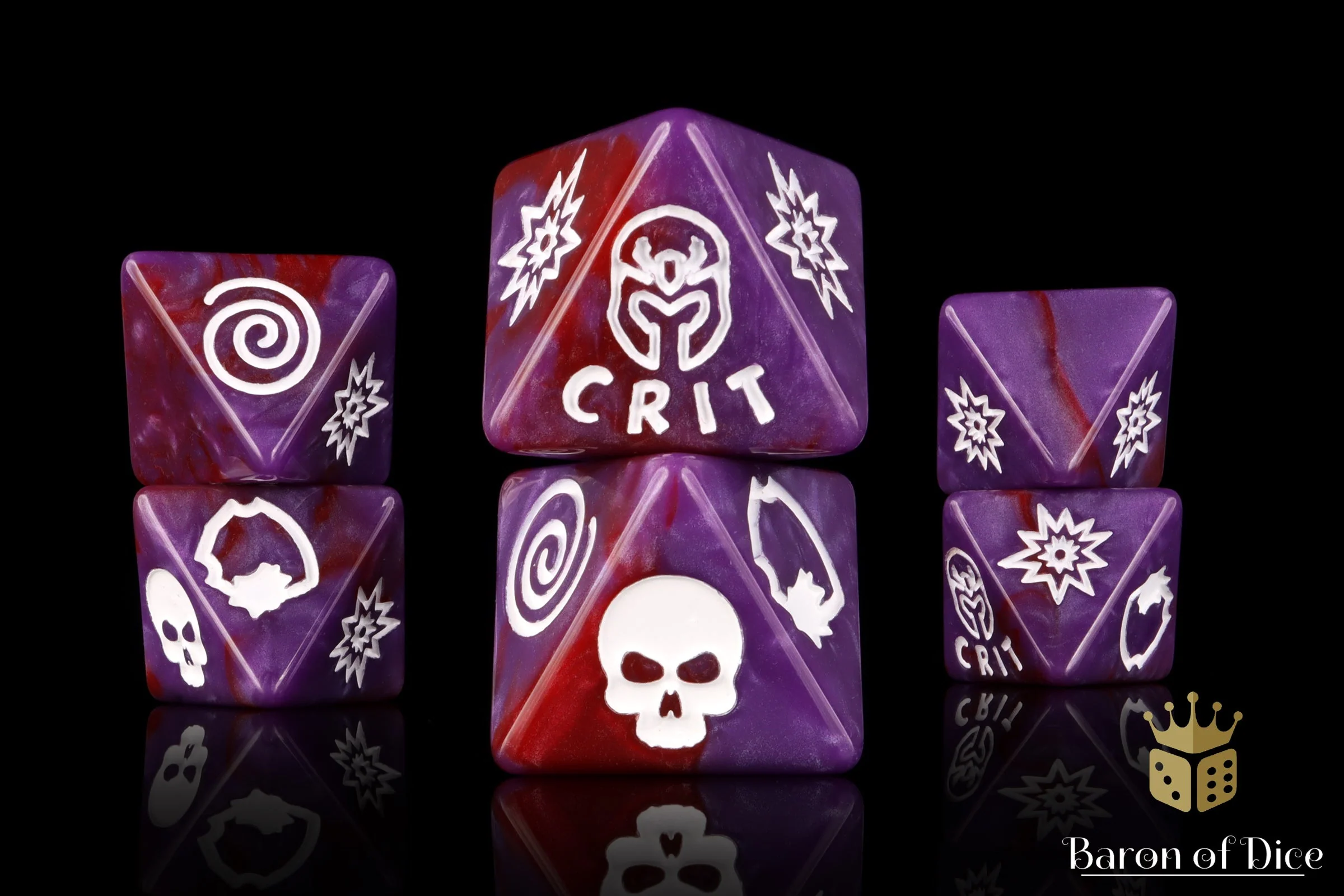 Menacing Mutants D8 Dice Set - Image 2
