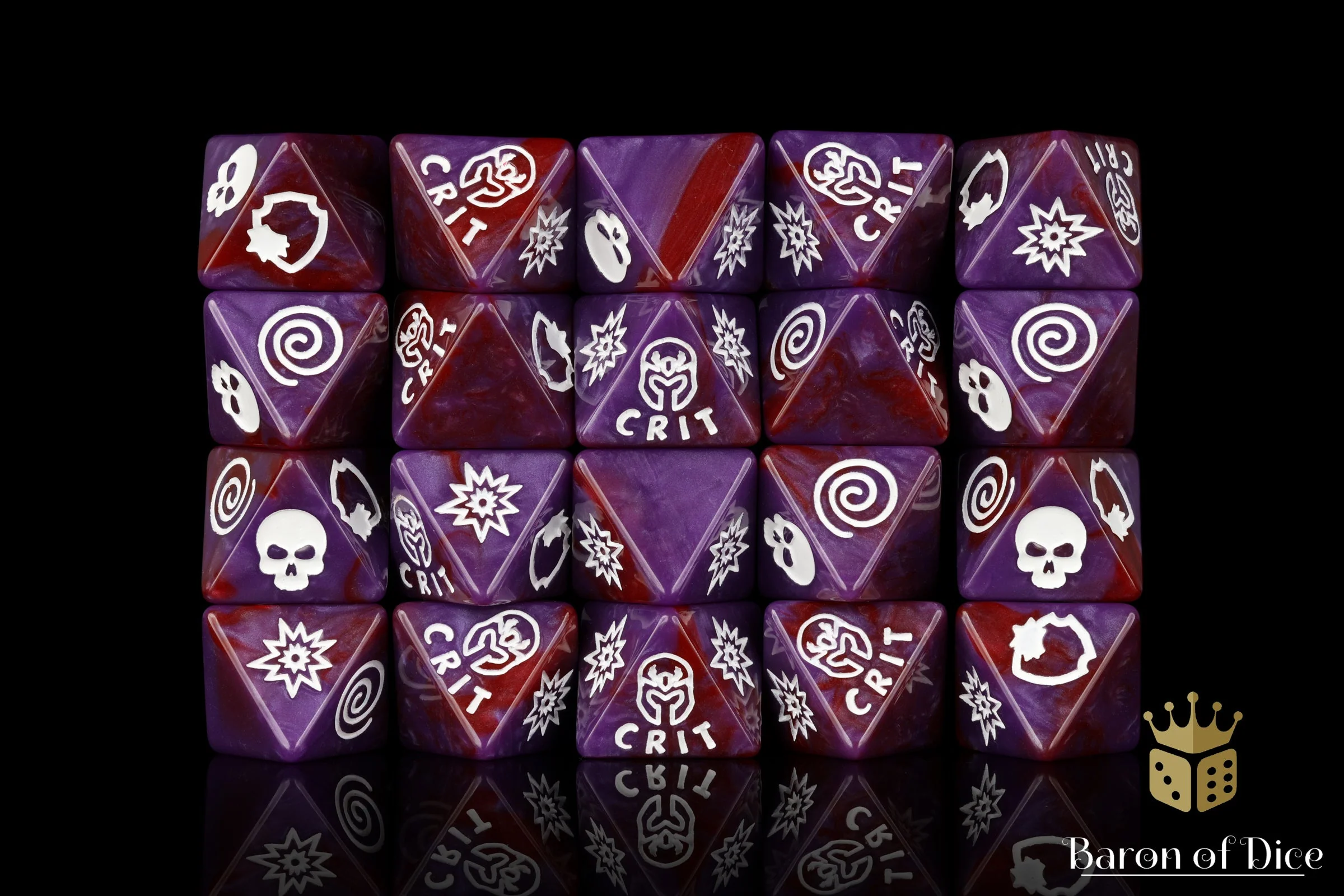 Menacing Mutants D8 Dice Set - Image 3
