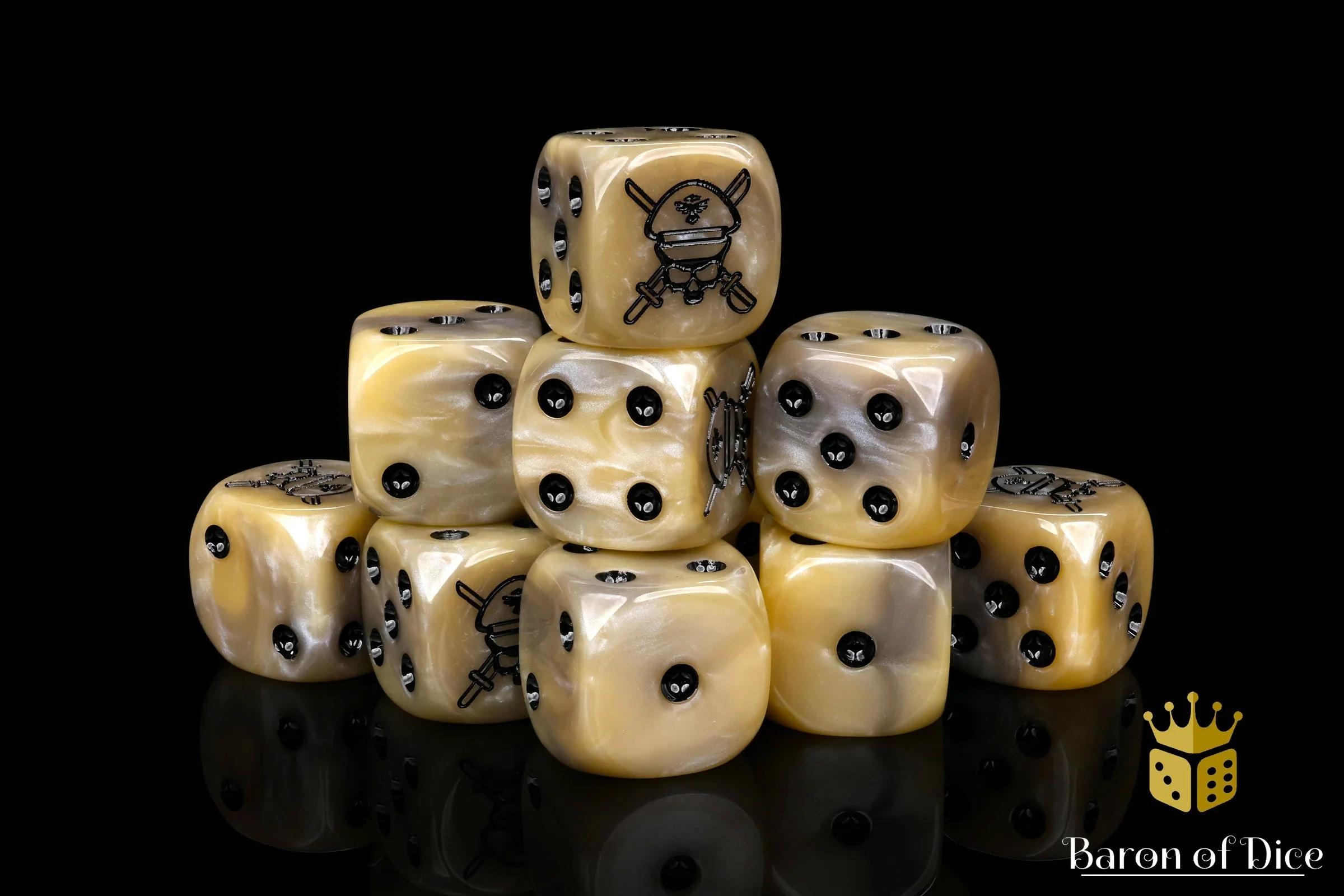 Military Sergeant, Desert, 16Mm Dice - Image 7