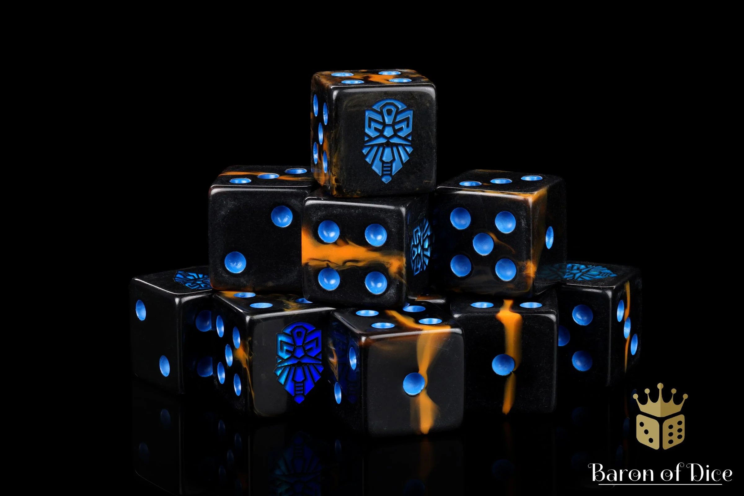 Molten Lava, 16Mm Dice - Image 5