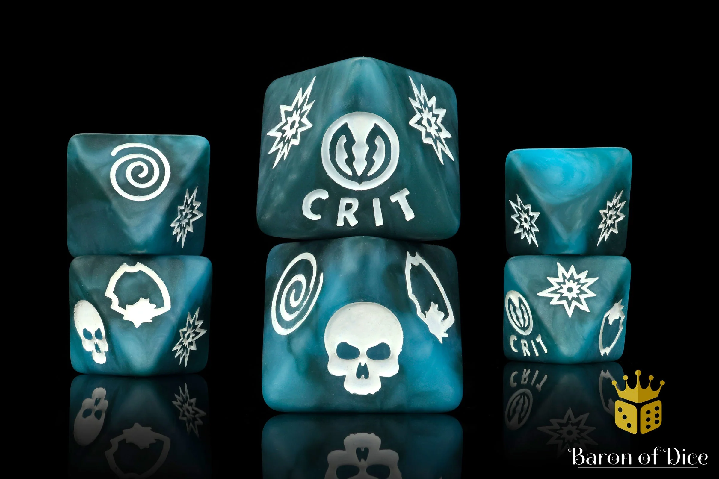 Moon Bolt D8 Dice Set - Image 4