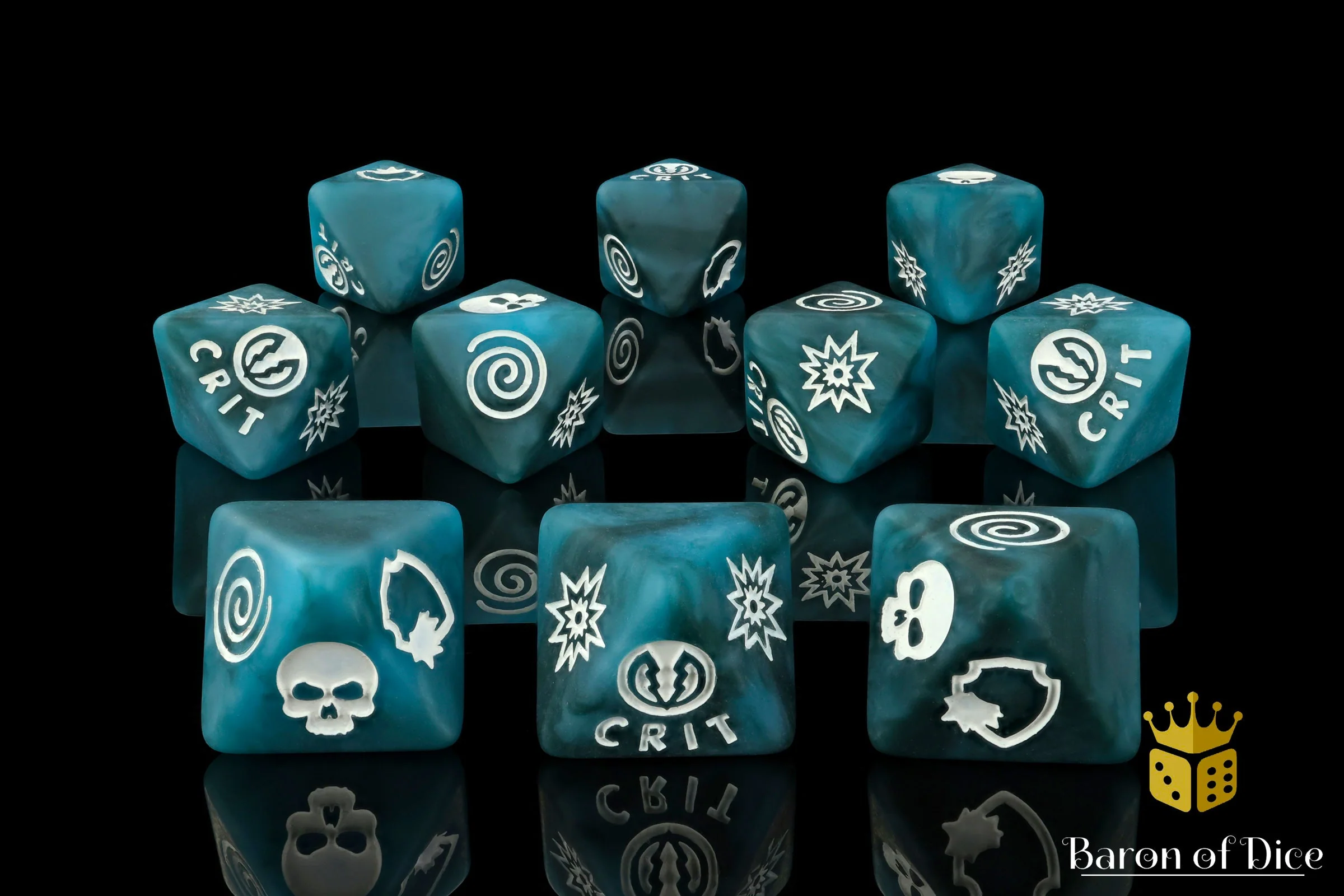 Moon Bolt D8 Dice Set - Image 5