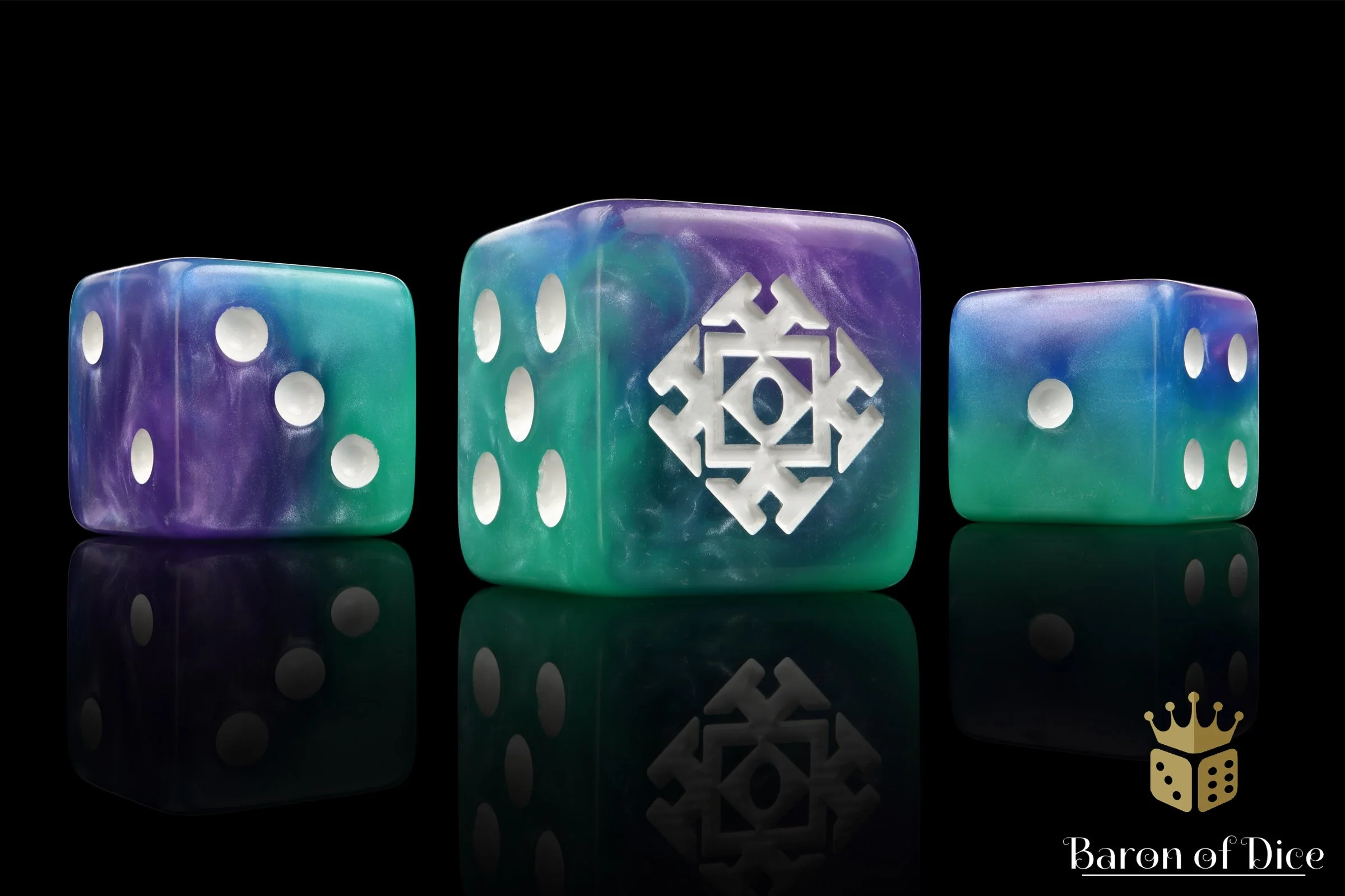Mountain Treasure, Square 16Mm Dice - Image 2