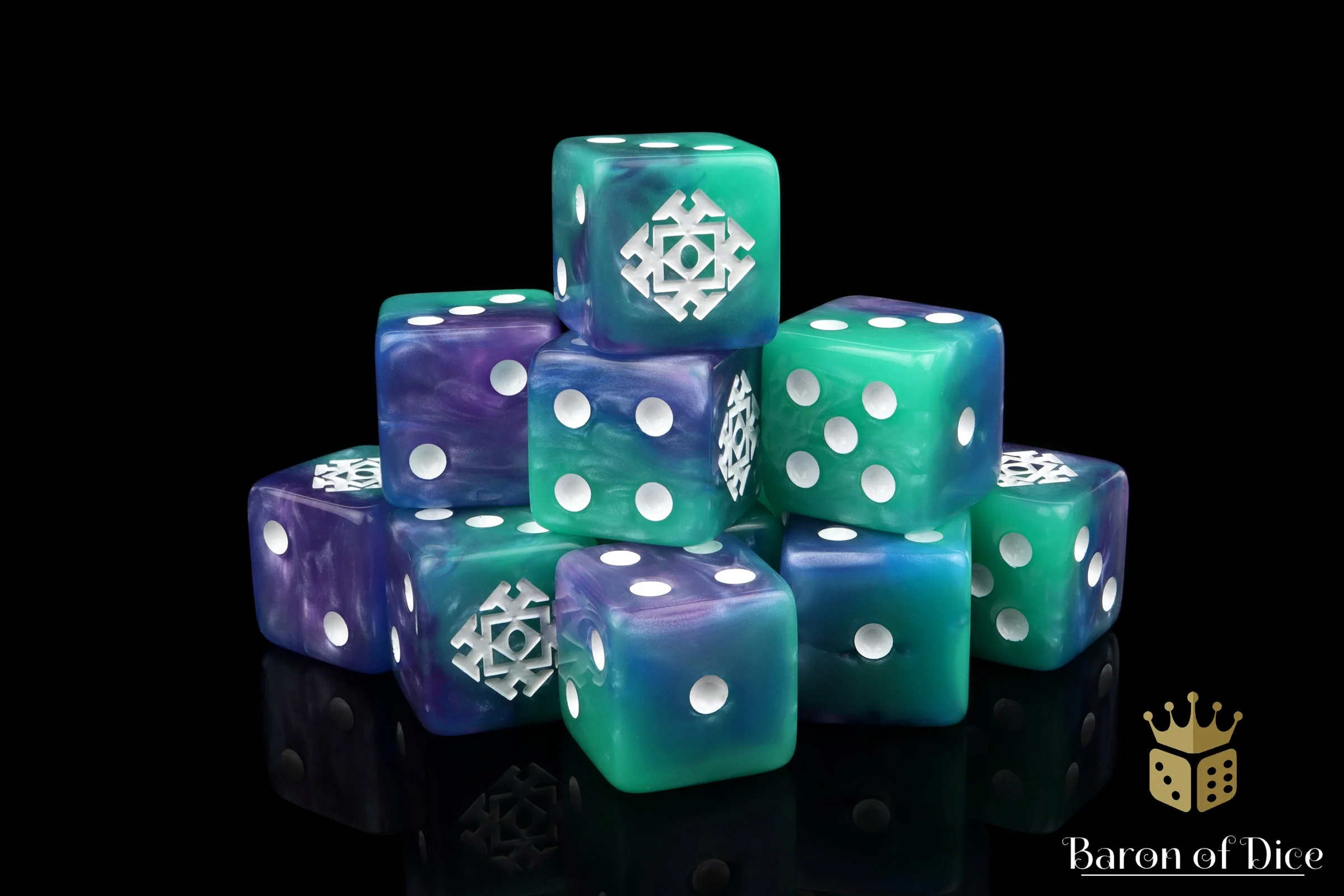 Mountain Treasure, Square 16Mm Dice - Image 4