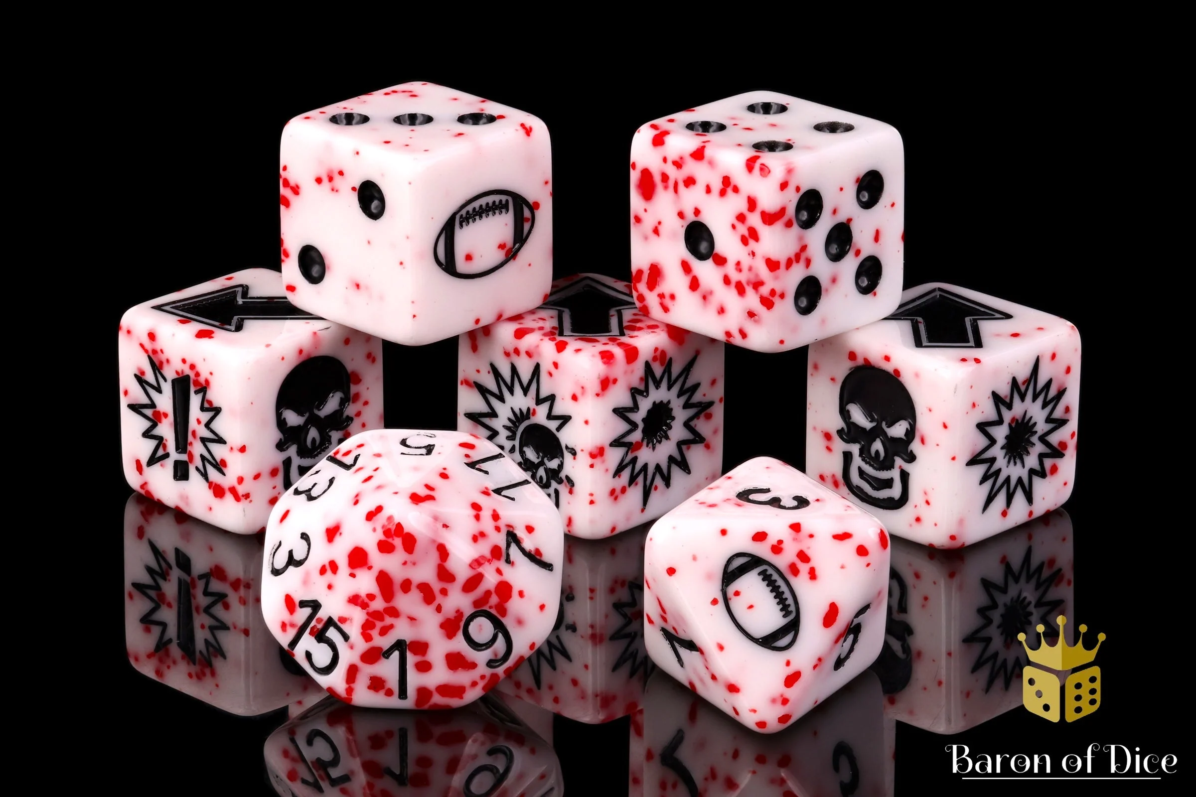 Murderous, Football Dice Sets - Image 3