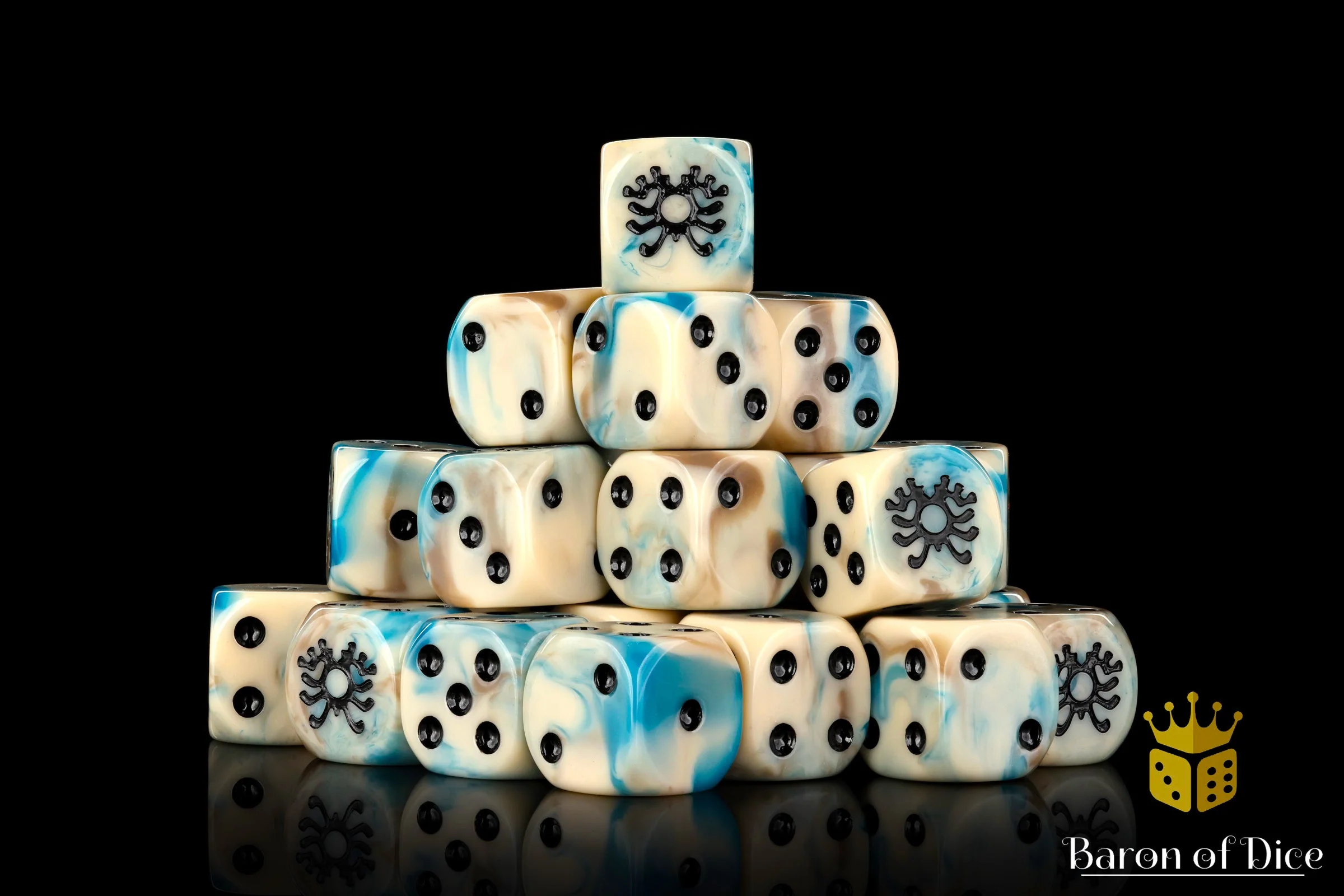 Necromantic Skeleton Rune, 16Mm Dice - Image 2