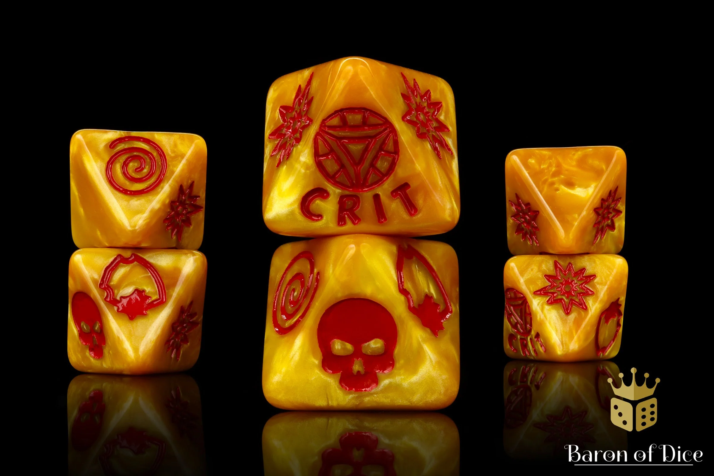 Nuclear Reactor D8 Dice Set - Image 4