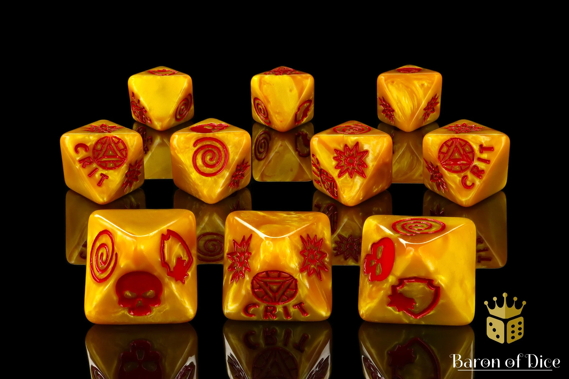 Nuclear Reactor D8 Dice Set - Image 5