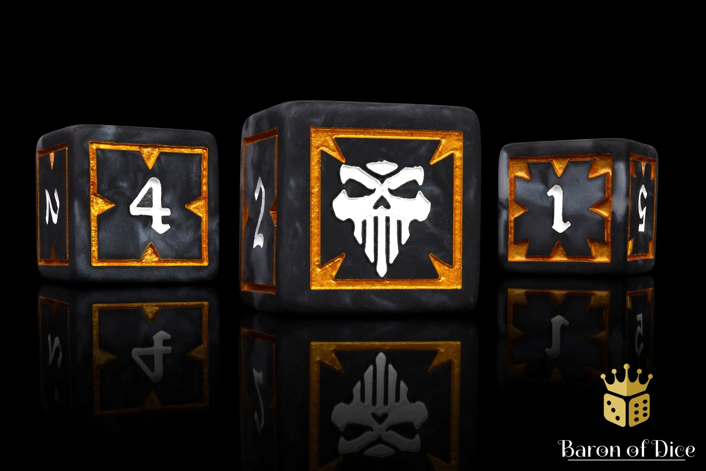 Official Bftbg, Black, 16Mm Dice - Image 4