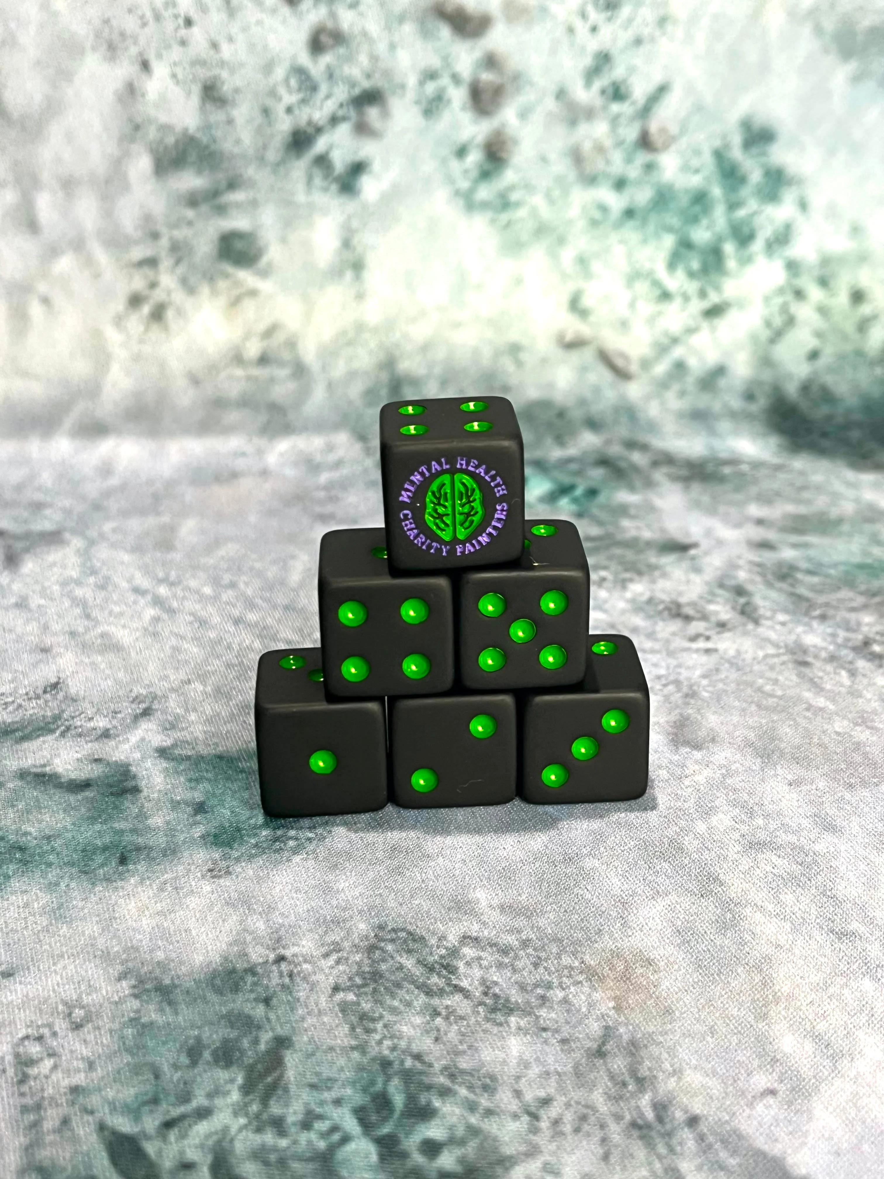 Official, Mental Health Charity Partners (Mhcp), 16Mm Dice - Image 2