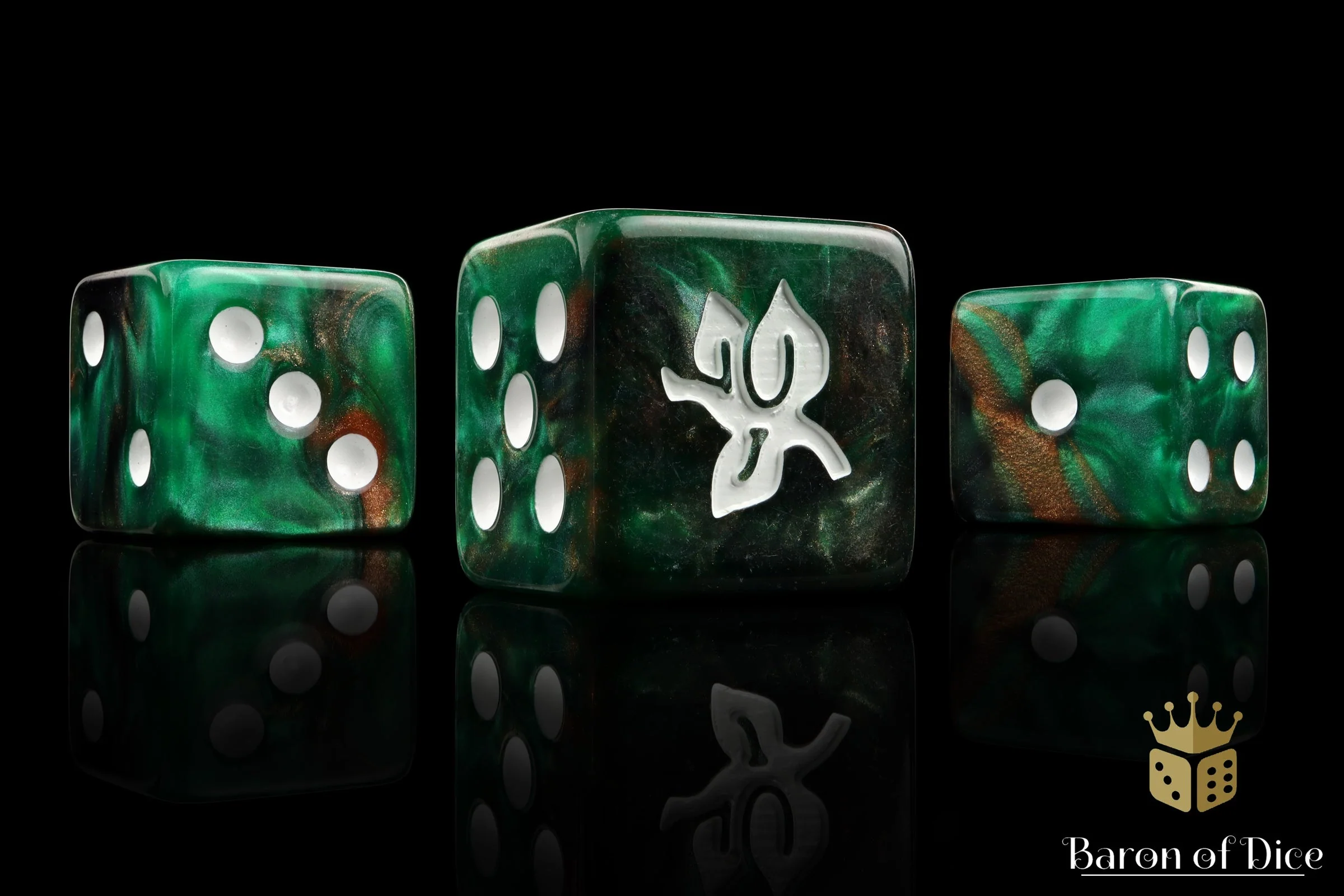 Old Forest, Square 16Mm Dice - Image 2