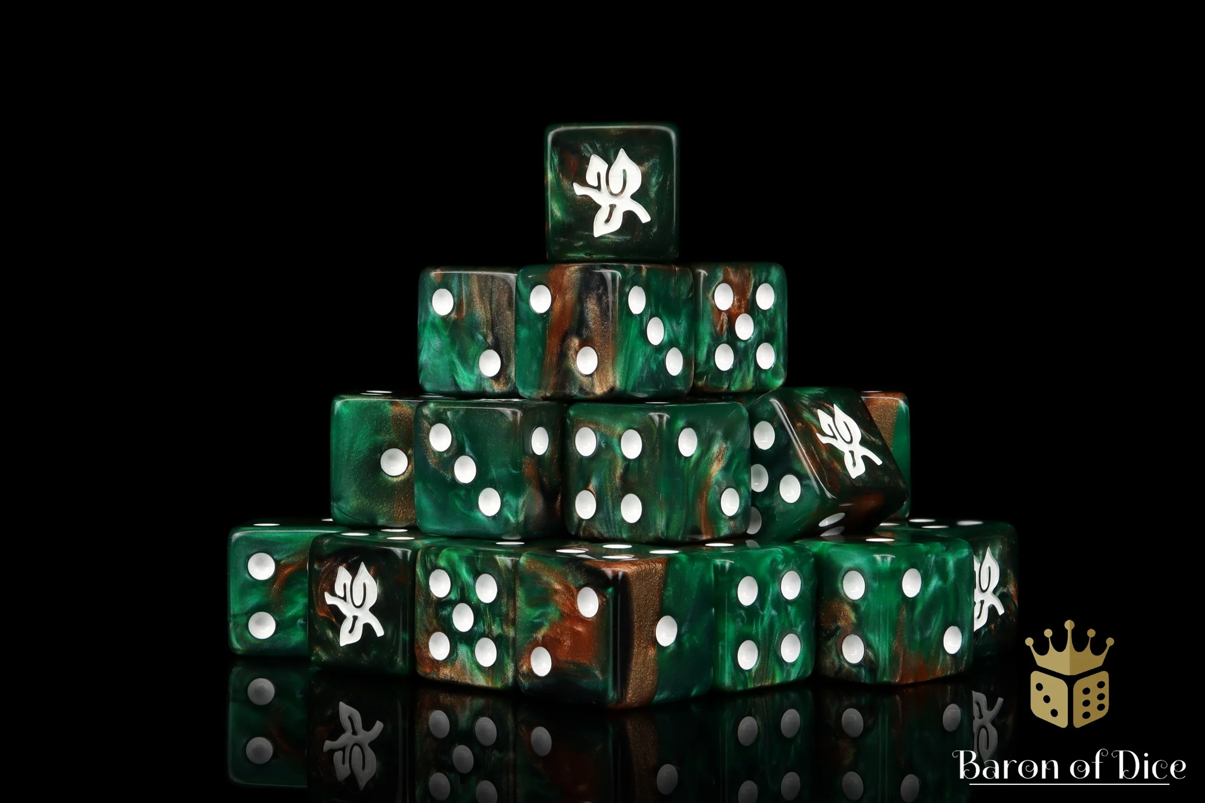 Old Forest, Square 16Mm Dice - Image 4